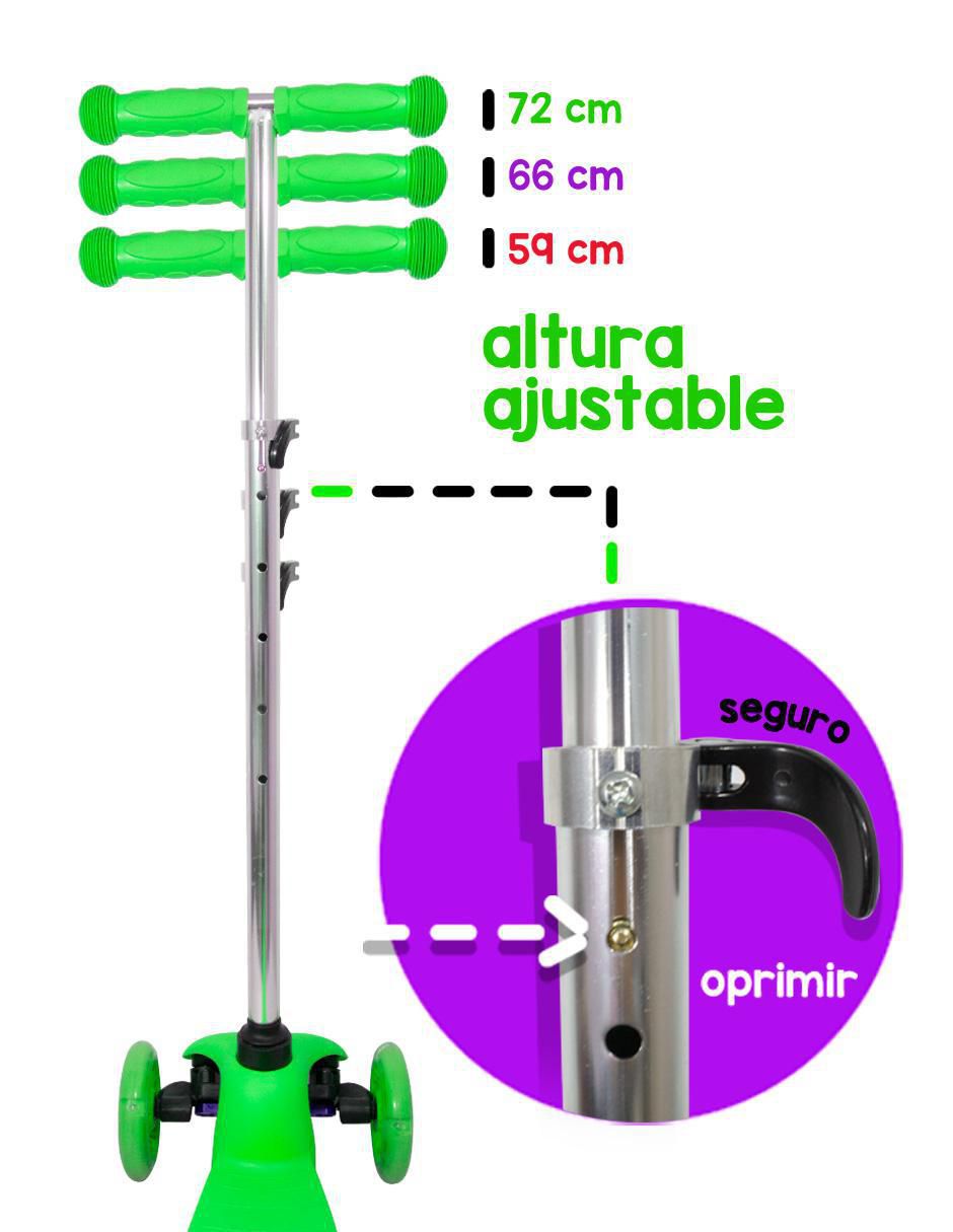 Scooter manual la viga skateboards sin licencia