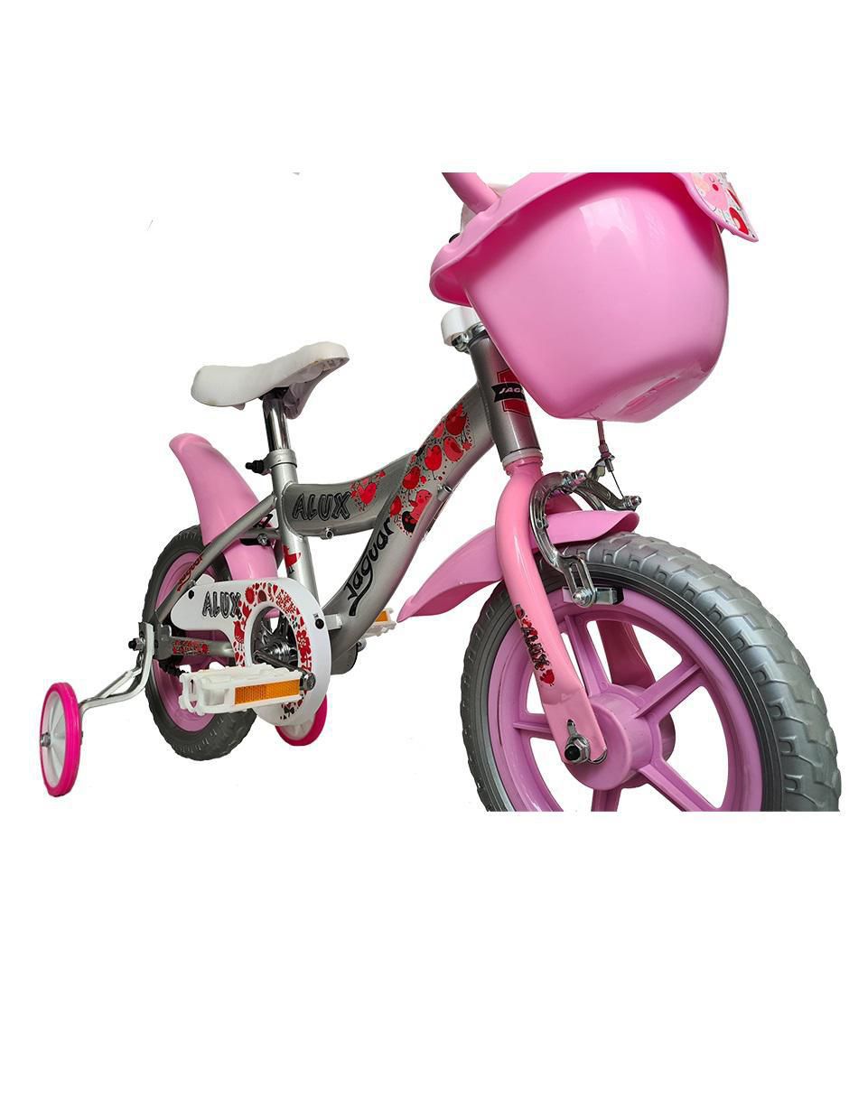 Bicicleta de montaña rodada 12 Alux para niña 2