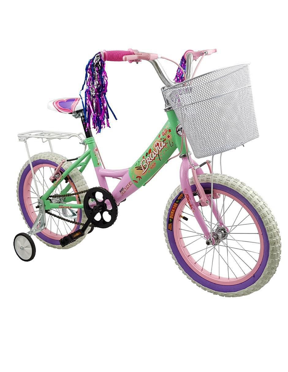 Bicicleta de montaña rodada 16 bravia para niña 2