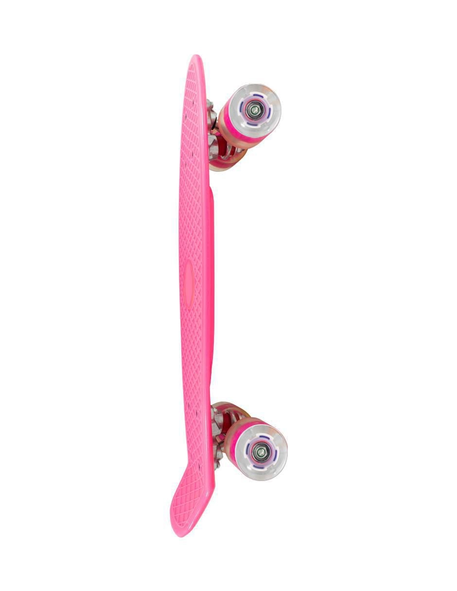 Patineta manual con luz 2