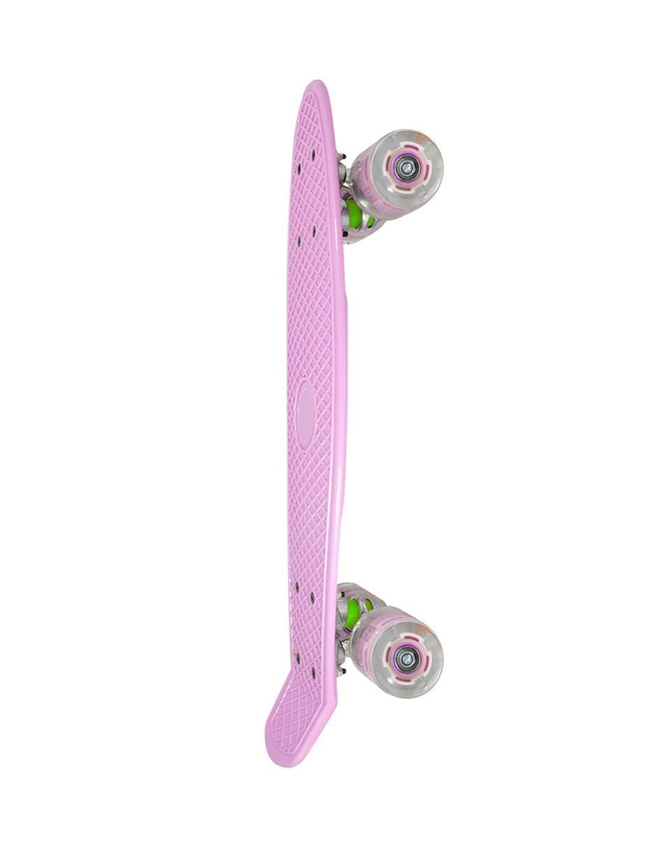 Patineta manual con luz 2