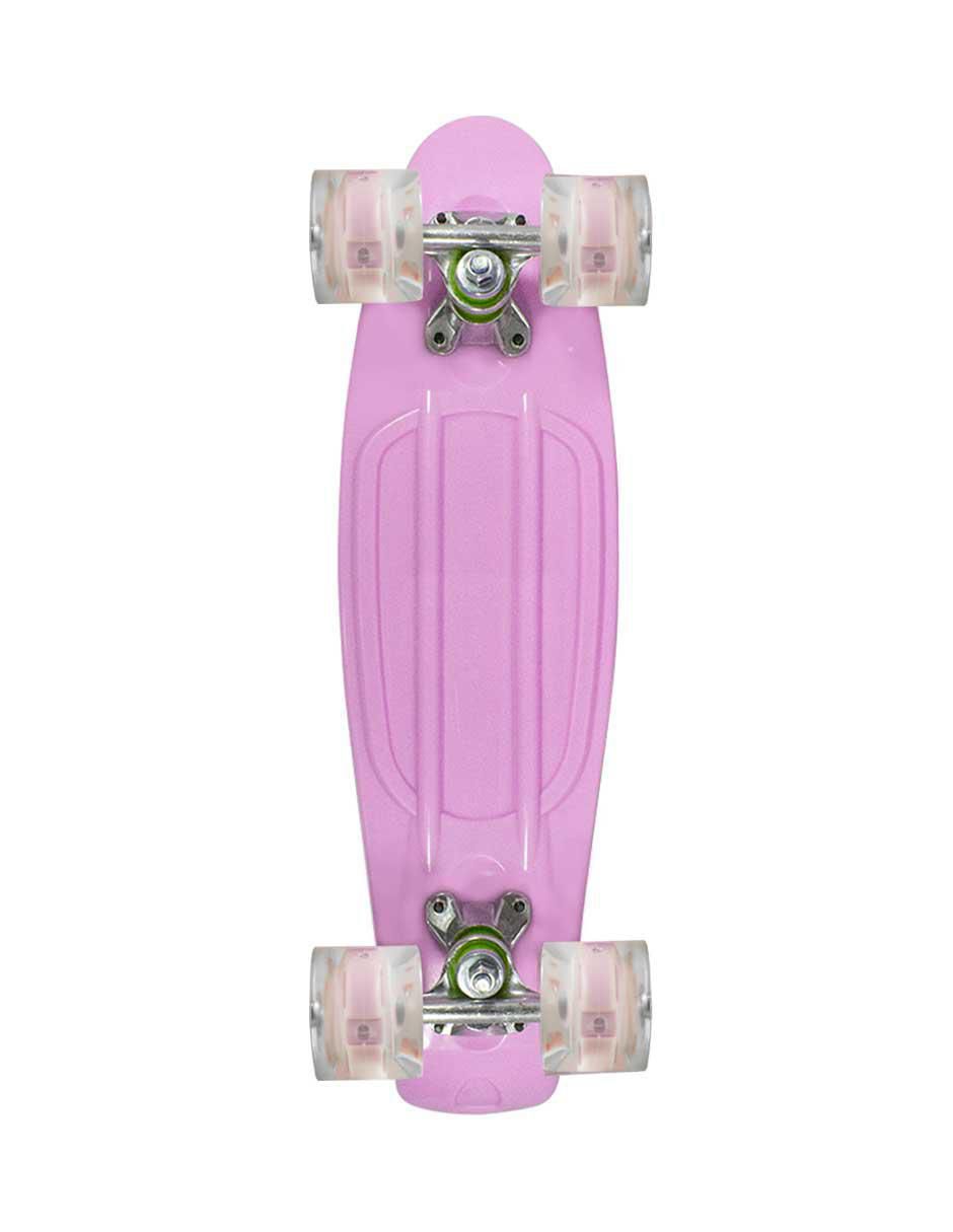 Patineta manual con luz 3