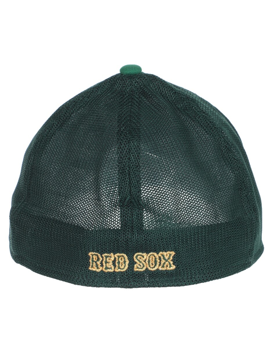 Gorra Boston Red Sox Profesional Black-black Cerrada Elastiz