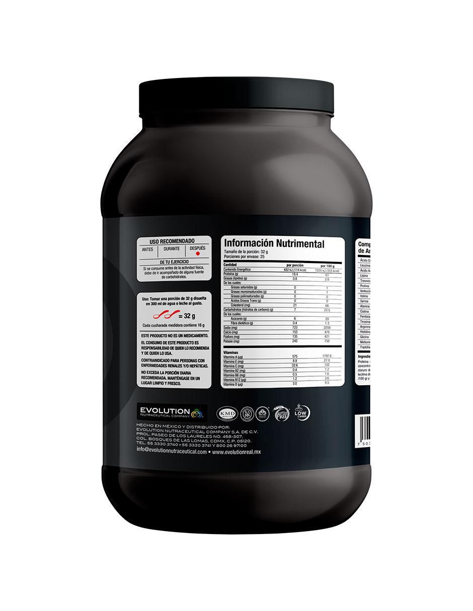 Bebida en polvo suero de leche wp60 de chocolate Nutrición 800 g 2