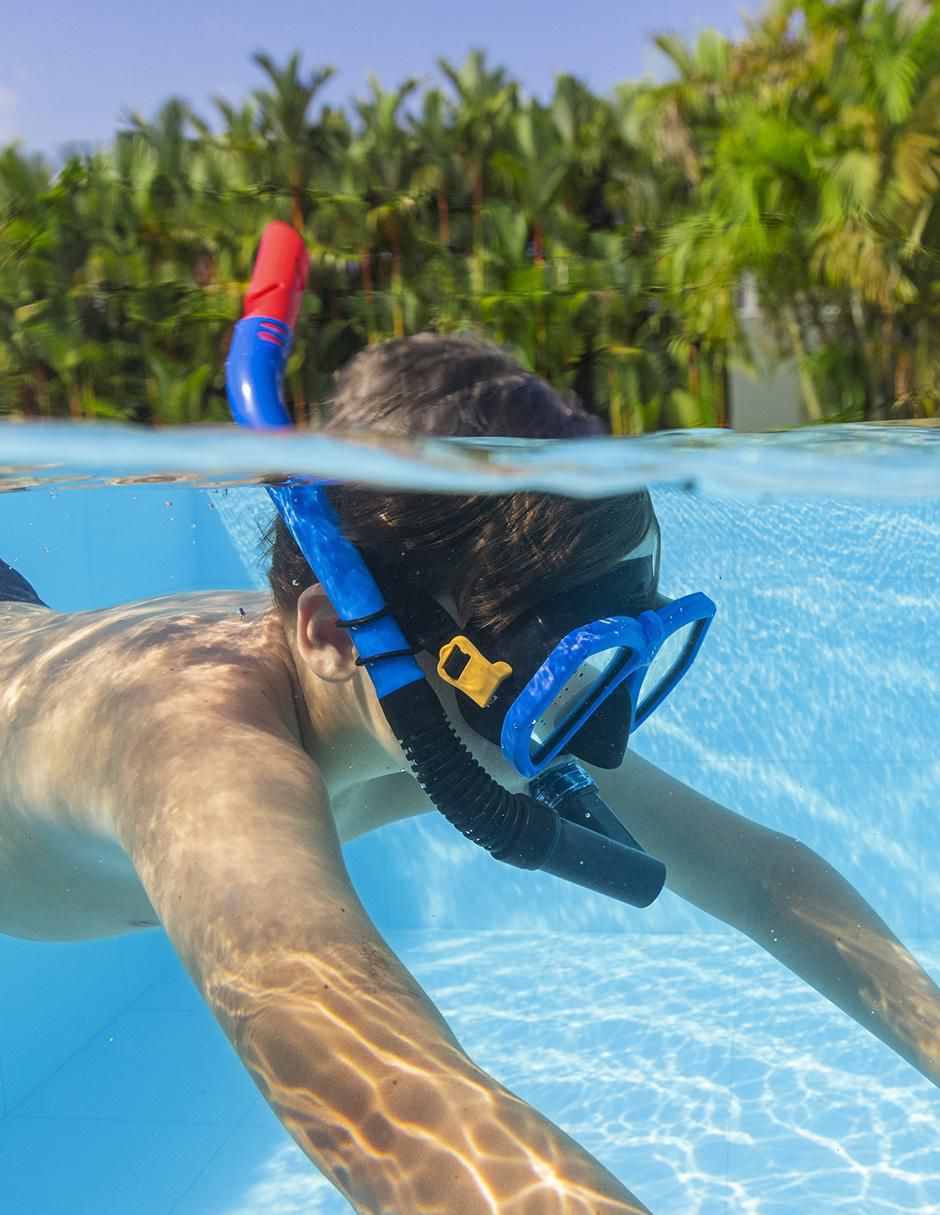 Tubo y gafas de snorkel para buceo 4