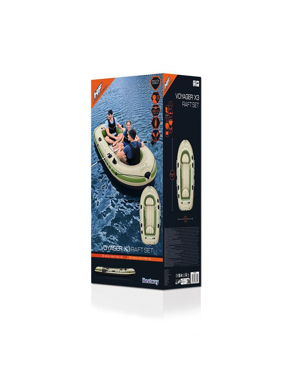 Bote inflable Voyager x3 raftset 65164 2