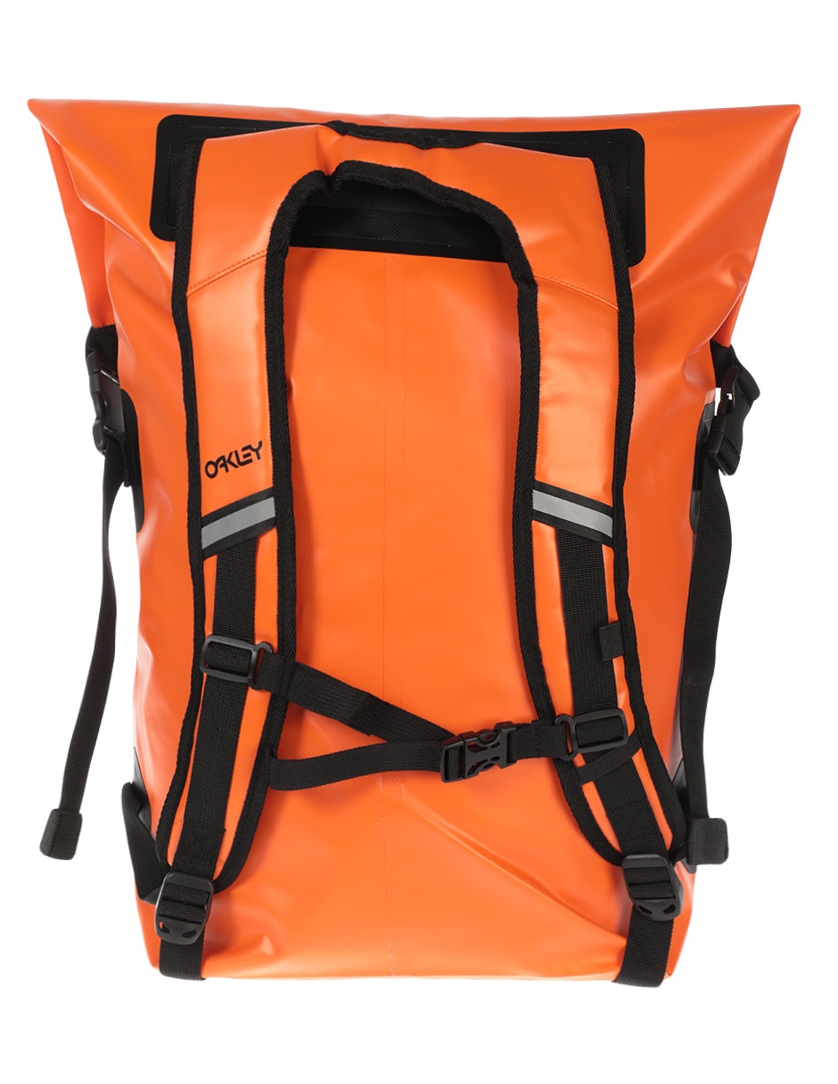 Oakley Mochila con parche All Times, anaranjado (Magma Orange), Mochila con  parche All Times