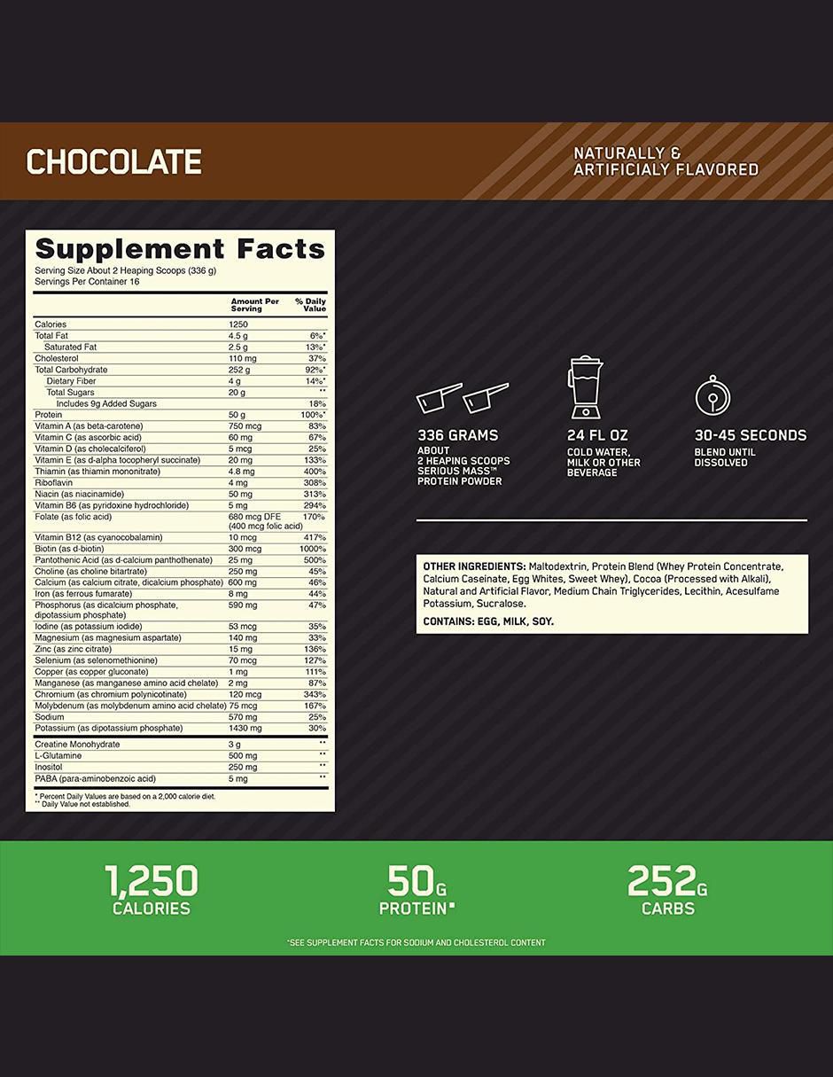Suplemento alimenticio sabor chocolate de 5.44 kg 2