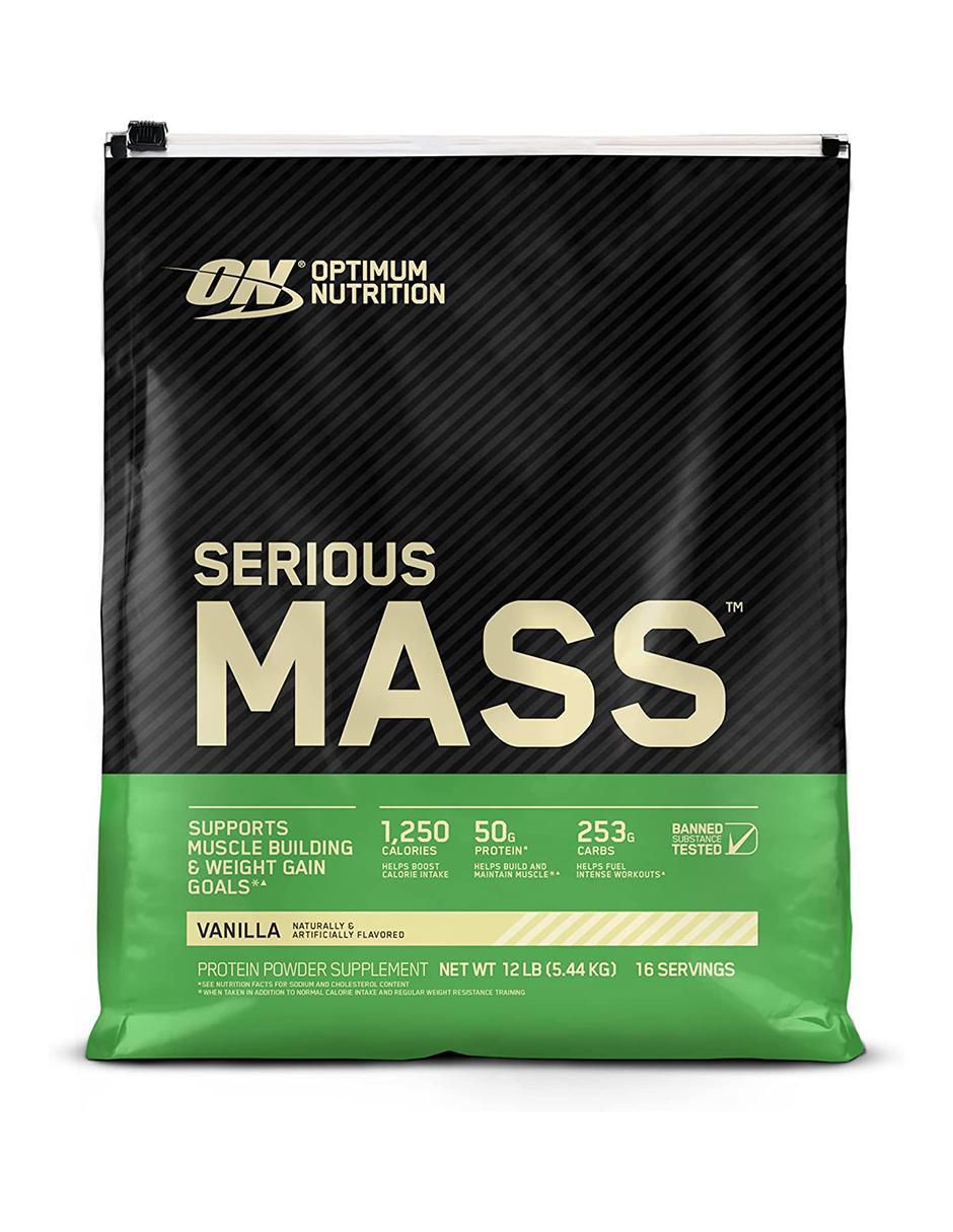 Suplemento alimenticio sabor vainilla de 5.44 kg