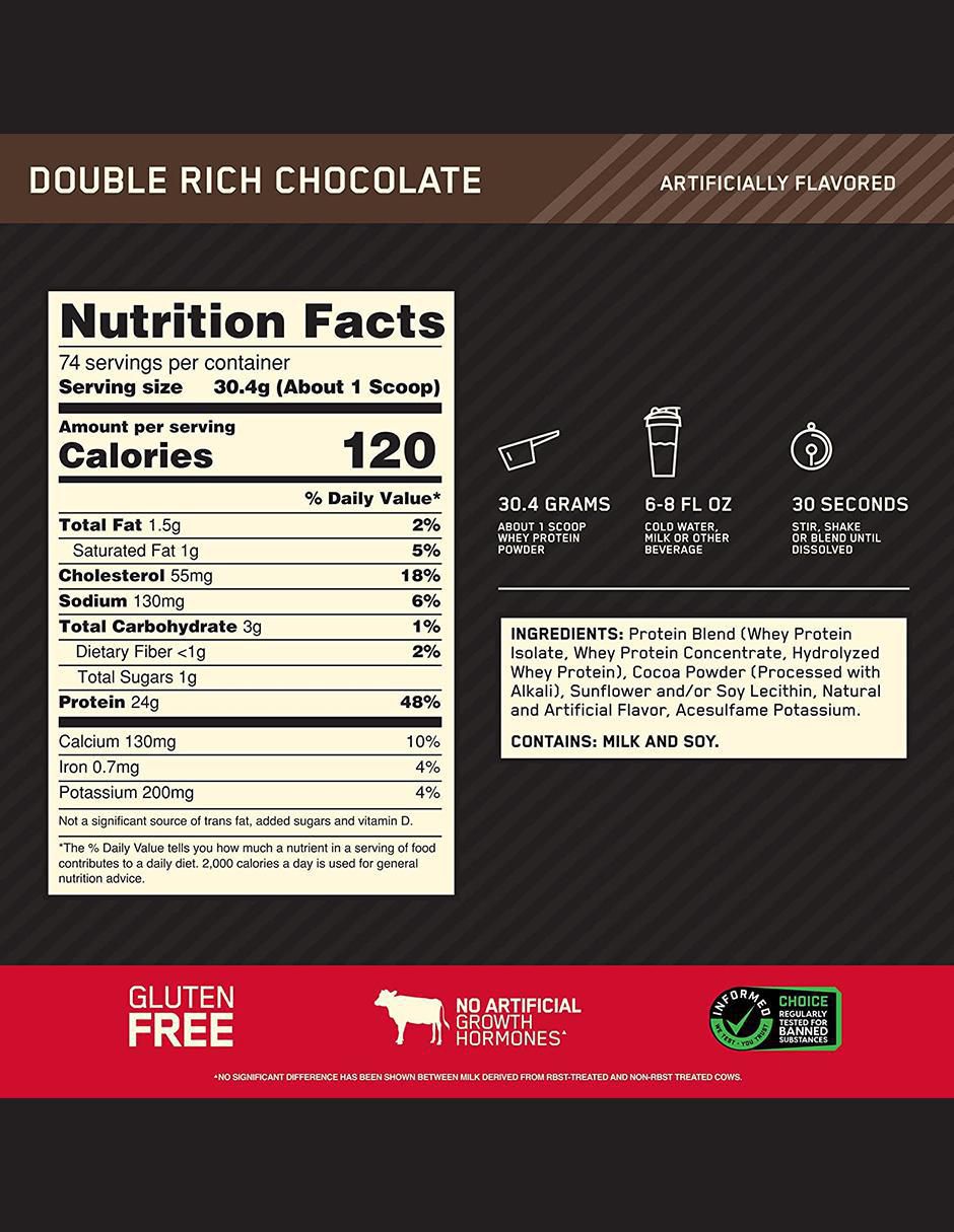 Proteína sabor chocolate de 2.27 kg 2