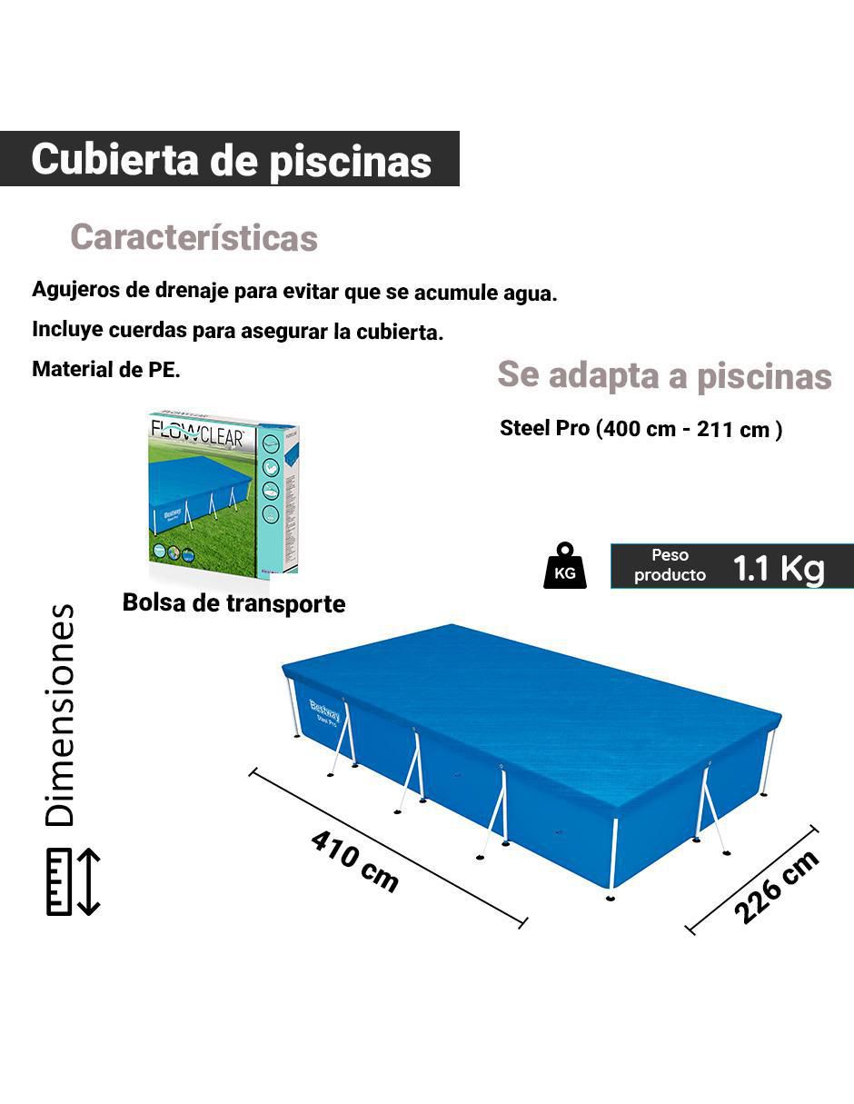 Tapete solar para alberca 58107 5