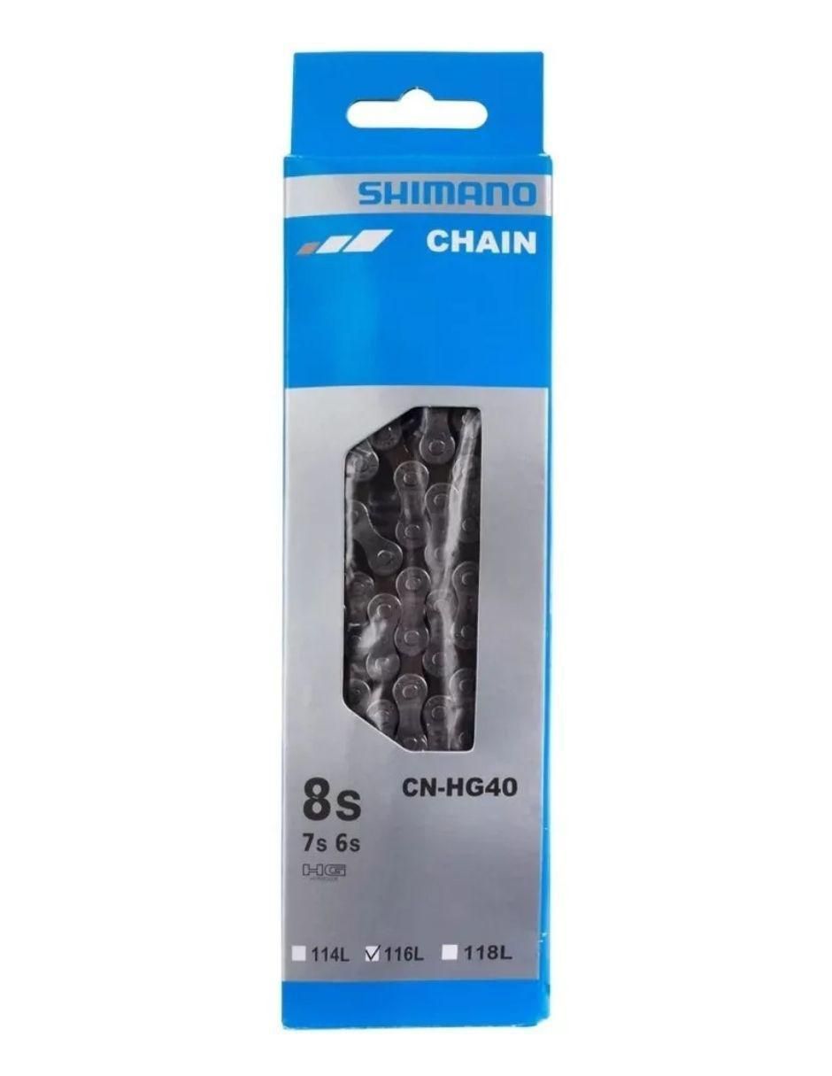 Cadena para bicicleta CN-HG40 6/7/8V 116L 3
