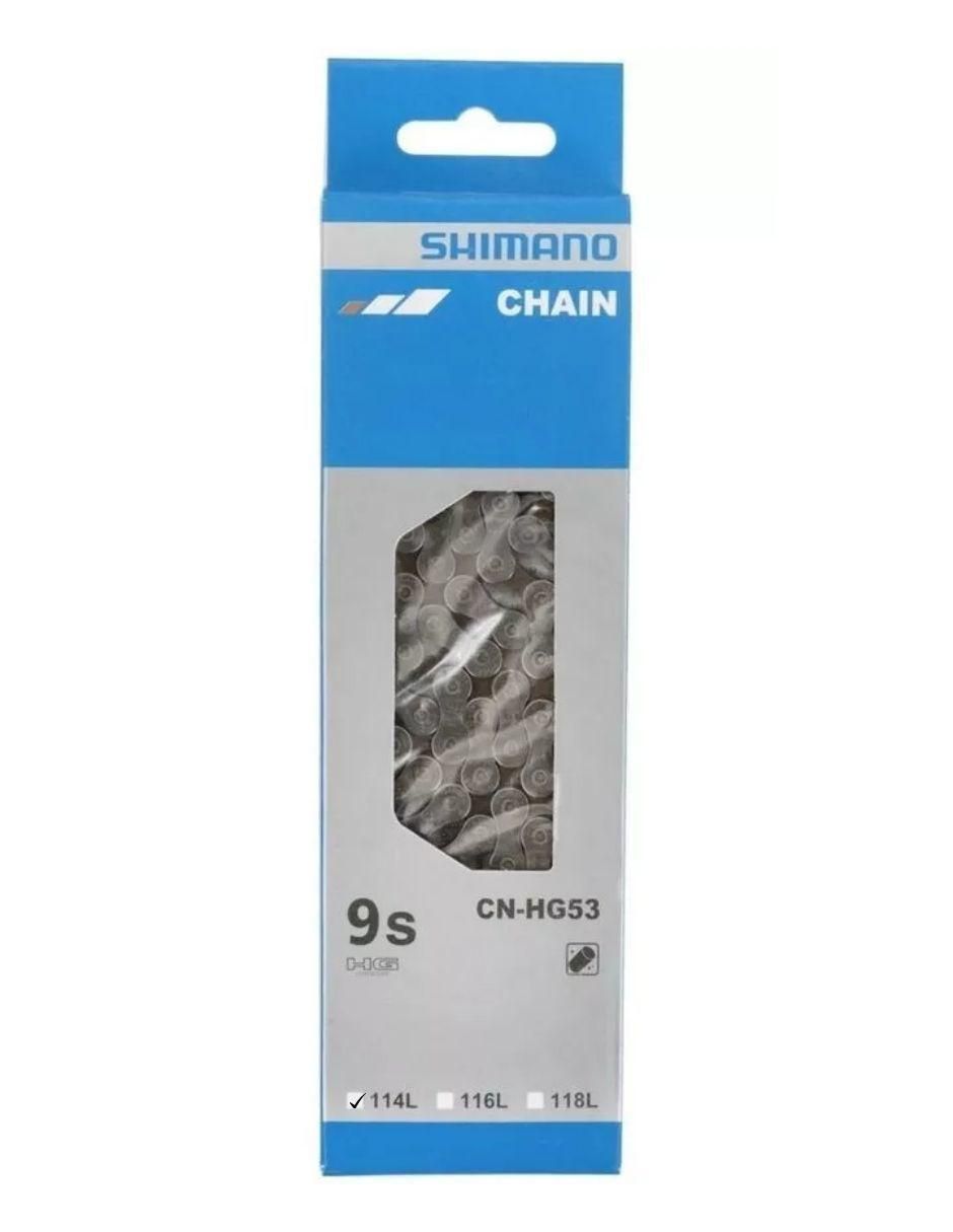 Cadena para bicicleta CN-HG53 9V 114L 4