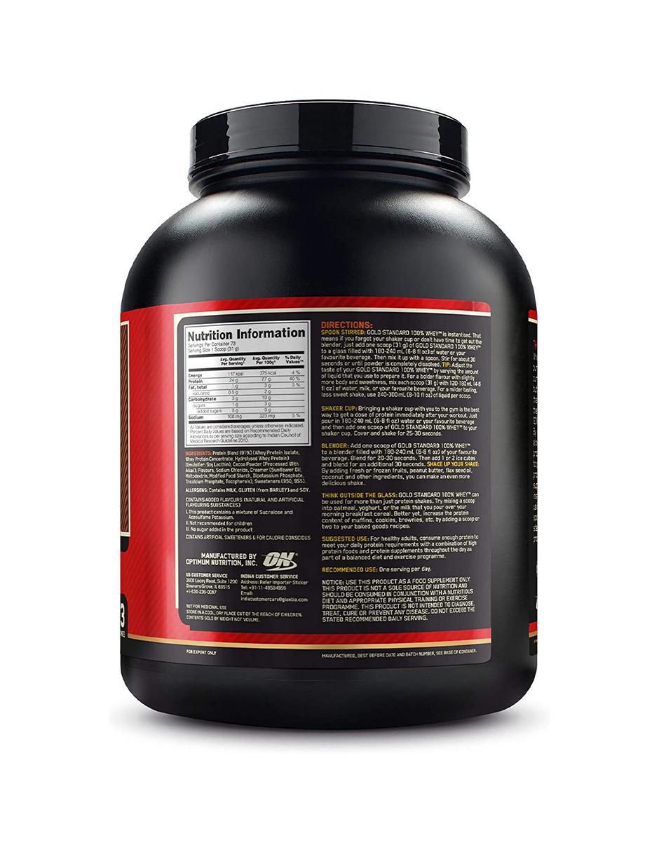 Proteína sabor fresa y plátano de 2.27 kg 2