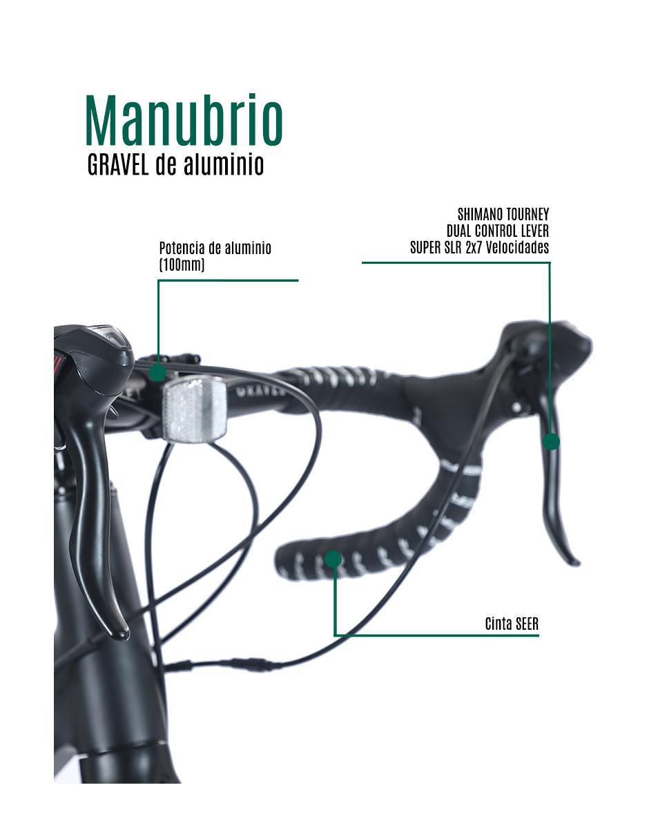 Bicicleta de ruta rodada 700 unisex 4