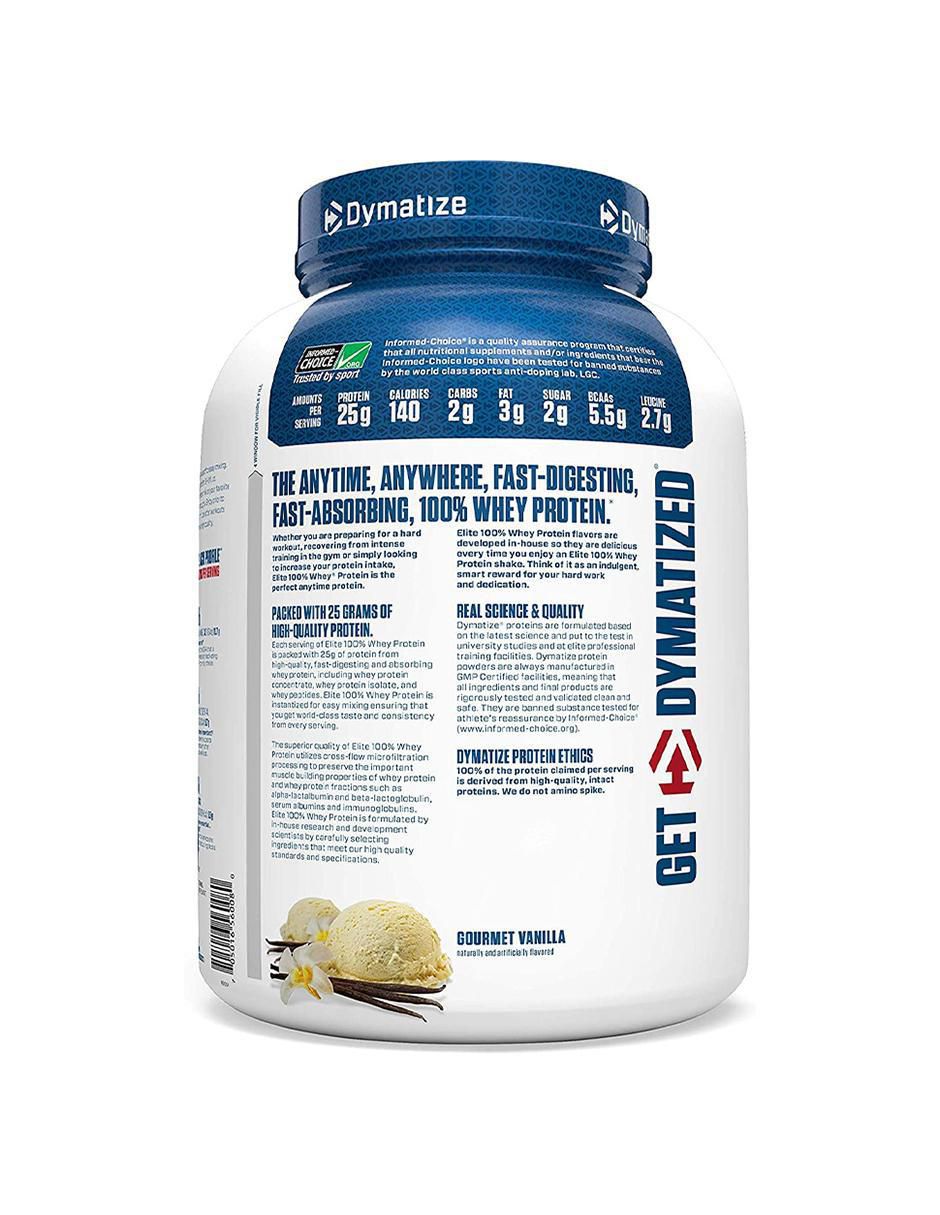 Proteína sabor vainilla de 2.3 kg 2