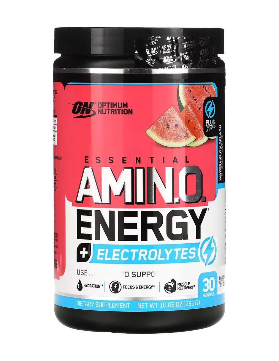 Amino Energy + Electrolytes con vitamina d 23 y minerales sabor sandia de 285 g