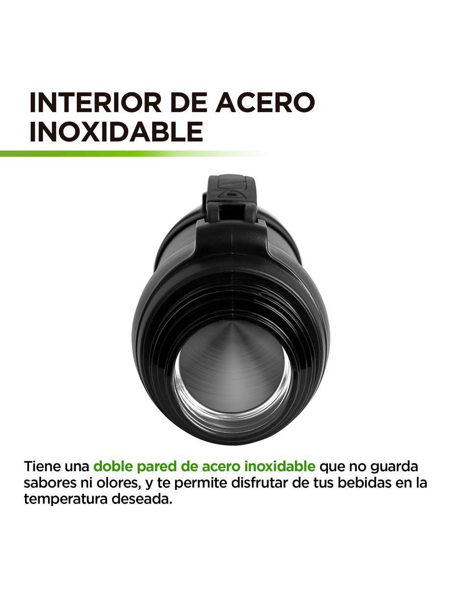 Termo de acero inoxidable con tapa rosca 1 L 8