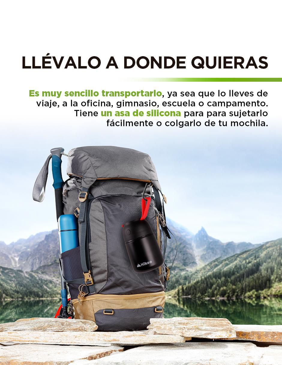 Termo de acero inoxidable con tapa rosca 628 ml 4