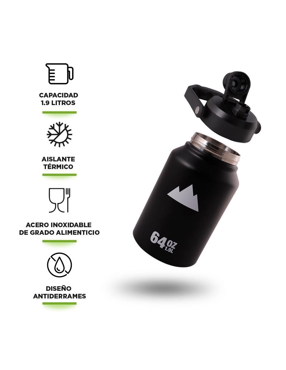 Termo de acero inoxidable con tapa rosca 2 L 2