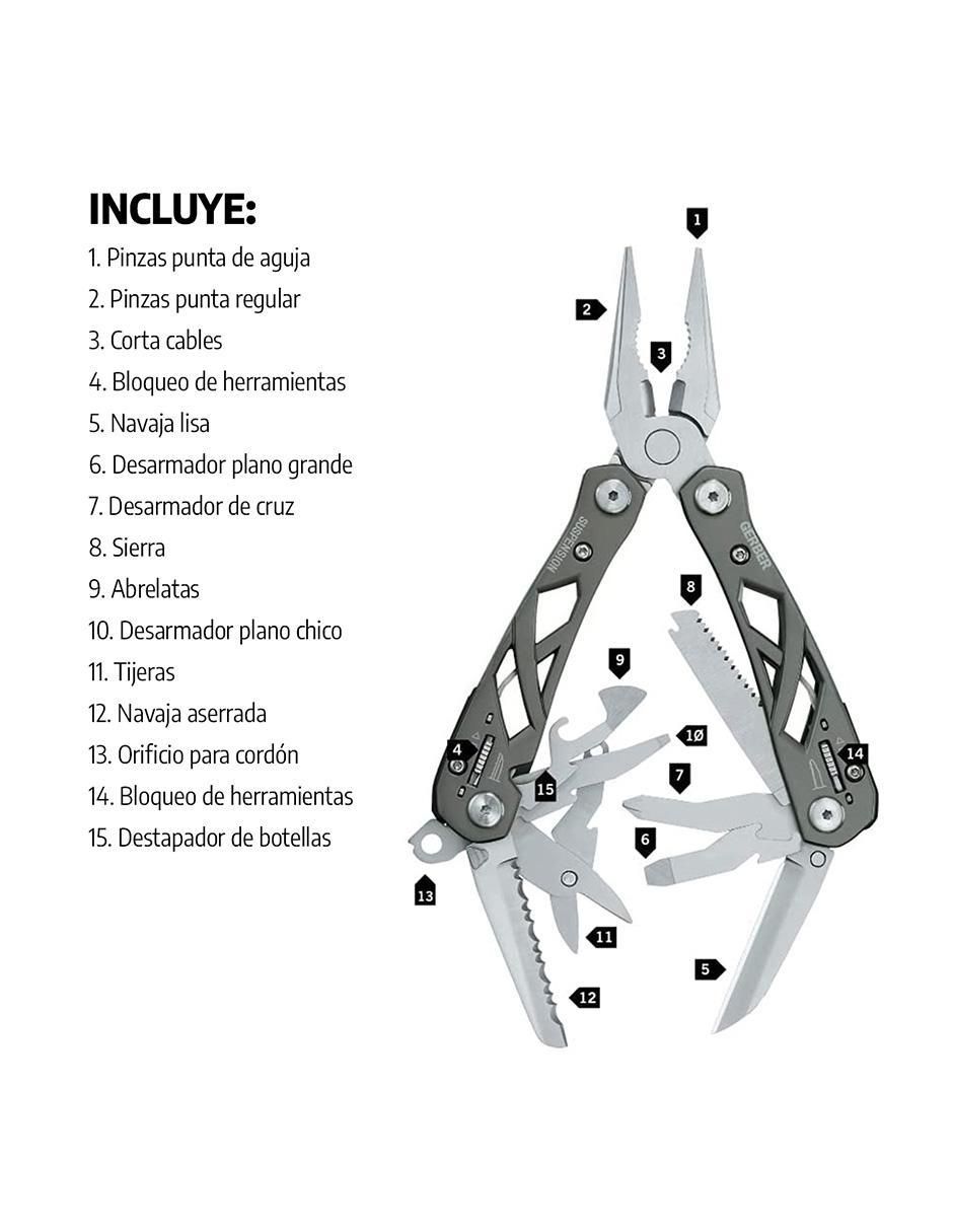 Multiherramienta plegable Suspension 9