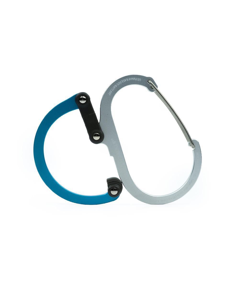 Mosqueton para campismo Heroclip Medium Blue 2
