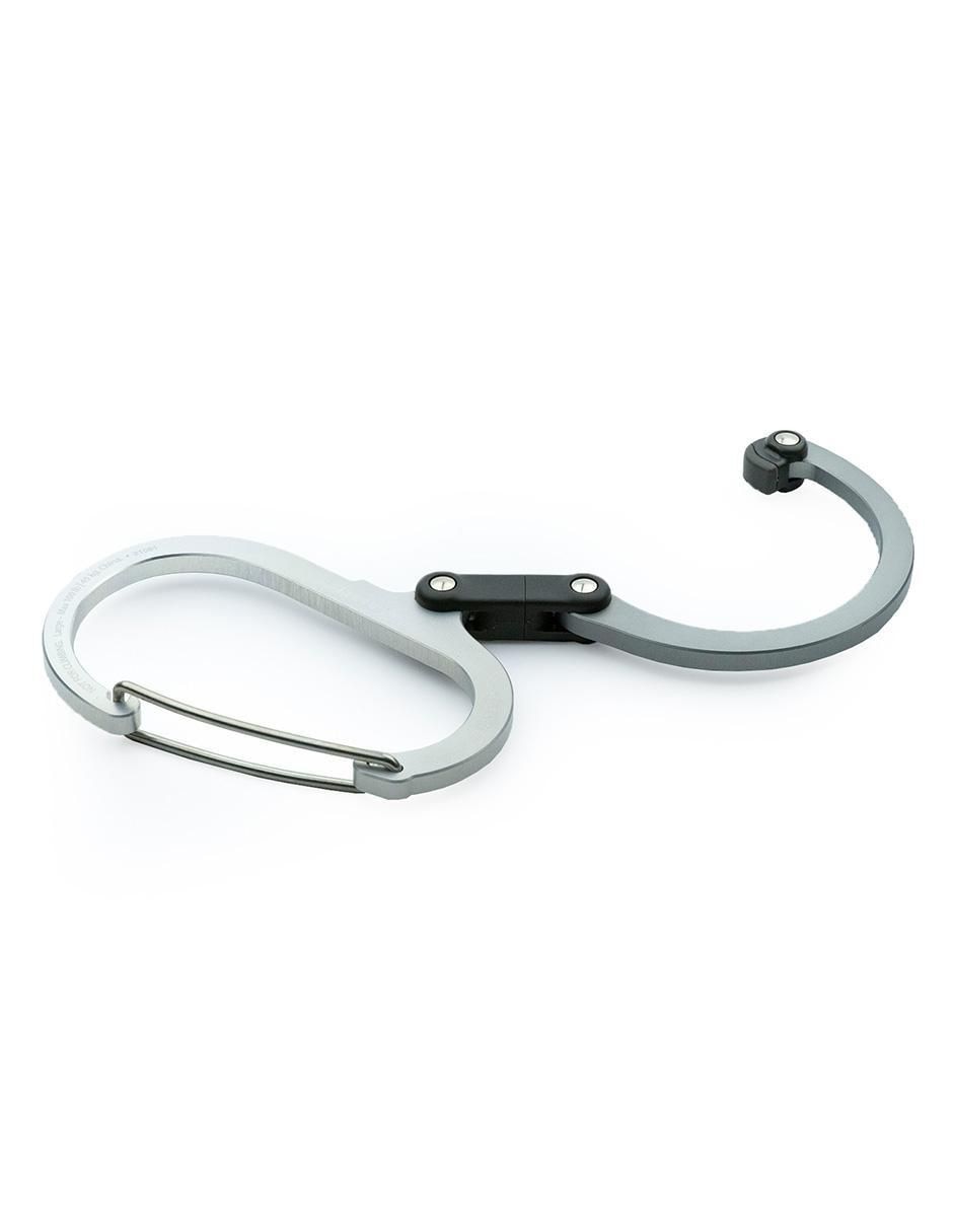 Mosqueton para campismo Heroclip Large Silver 3