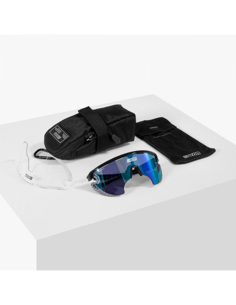 Lentes de ciclismo Aerowing Lamon Black Gloss 6
