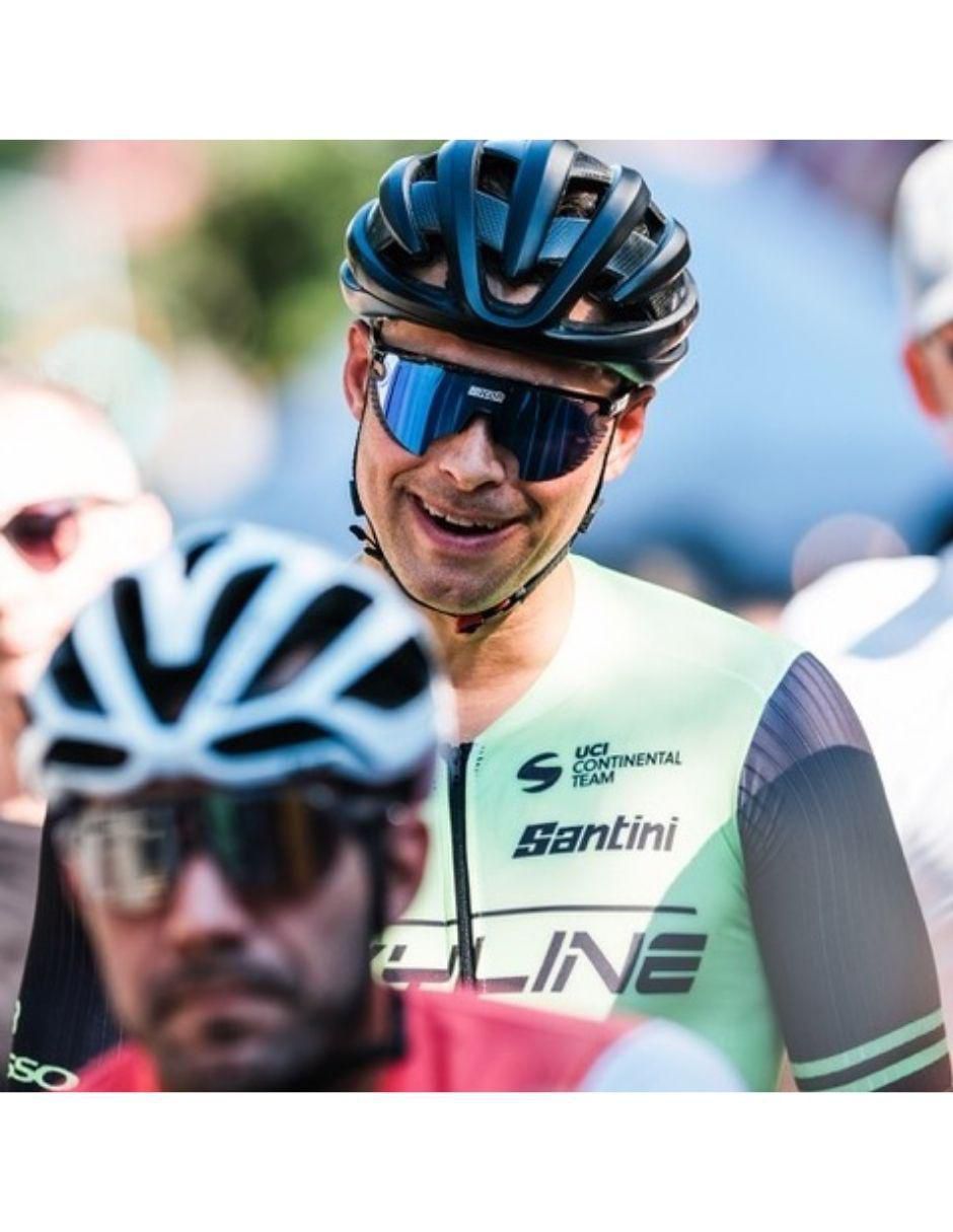 Lentes de ciclismo Aerowing Lamon Black Gloss 7