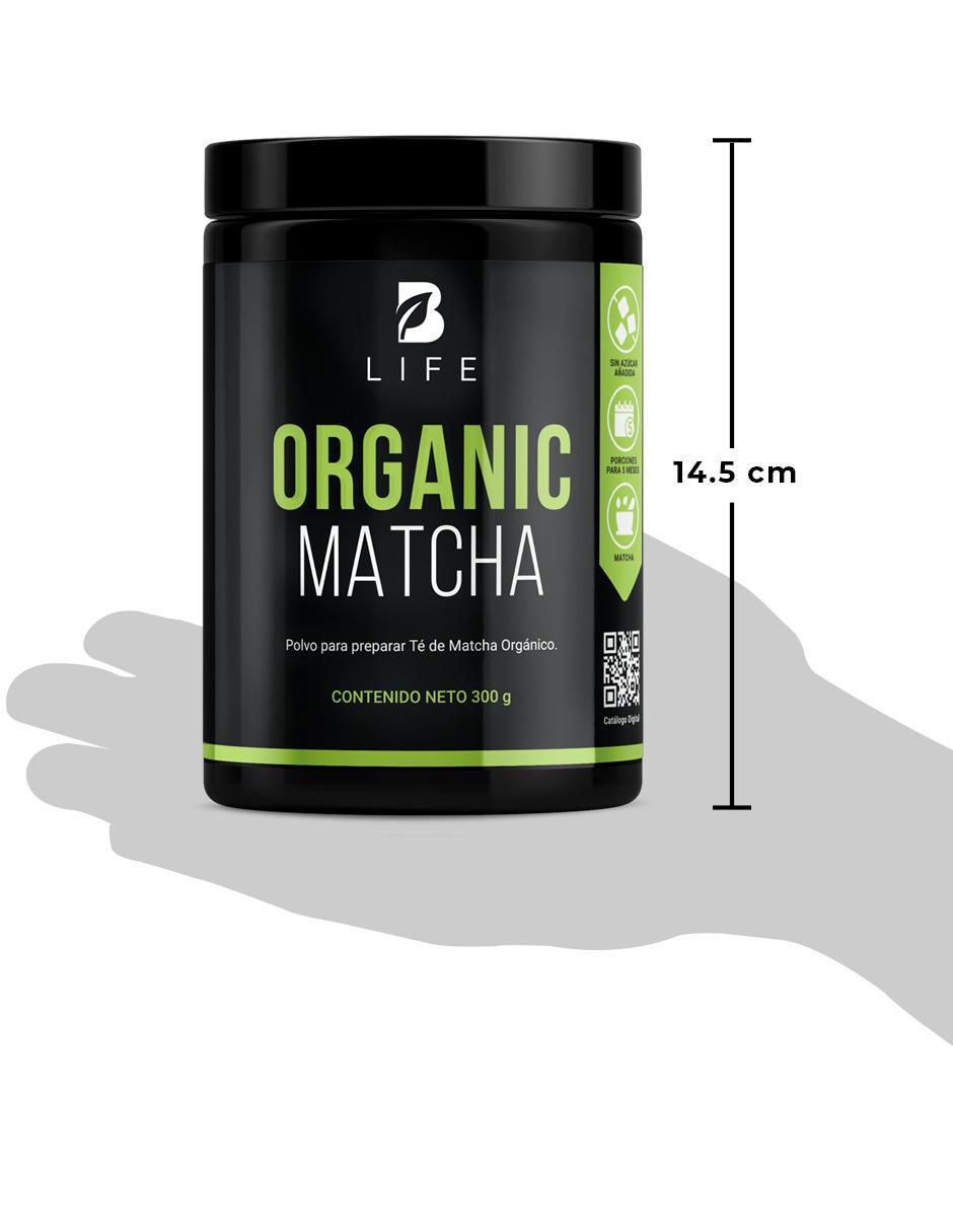 Organic Matcha con hoja de té verde orgánica sabor matcha de 300 g 4