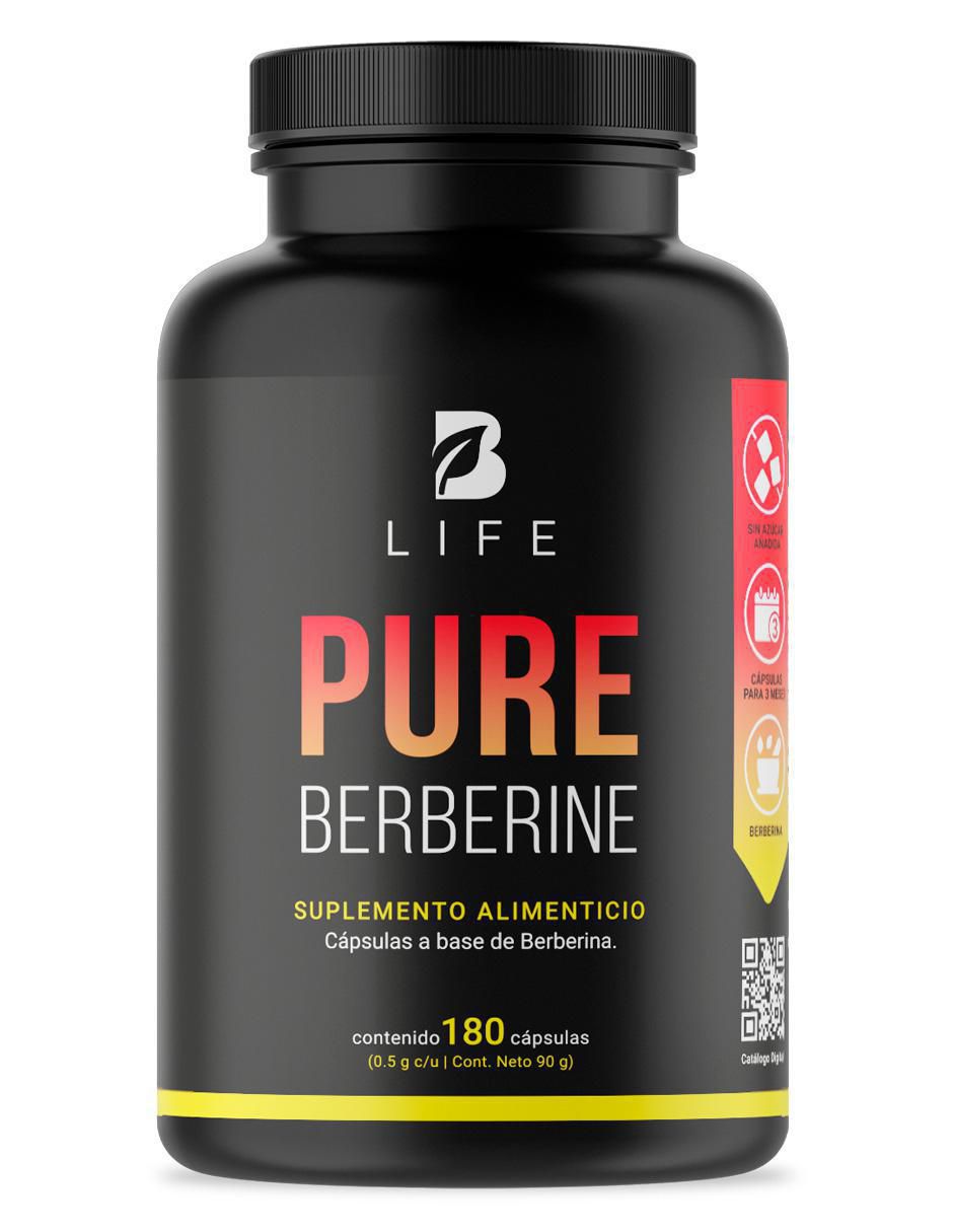 Pure Berberine con berberina de 180 cápsulas