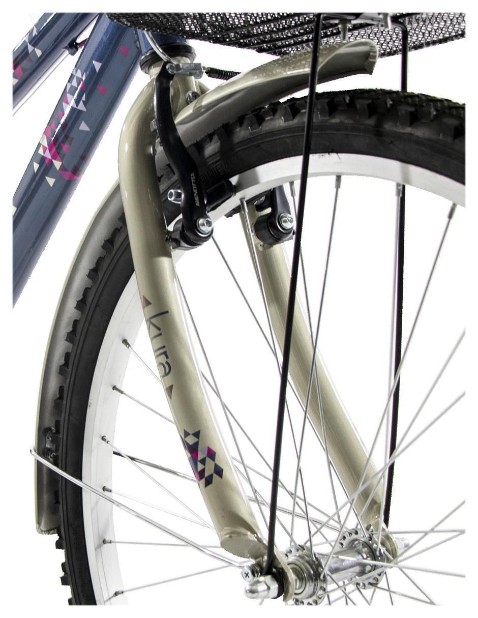 Bicicleta urbana rodada 26 Kyra para mujer 4