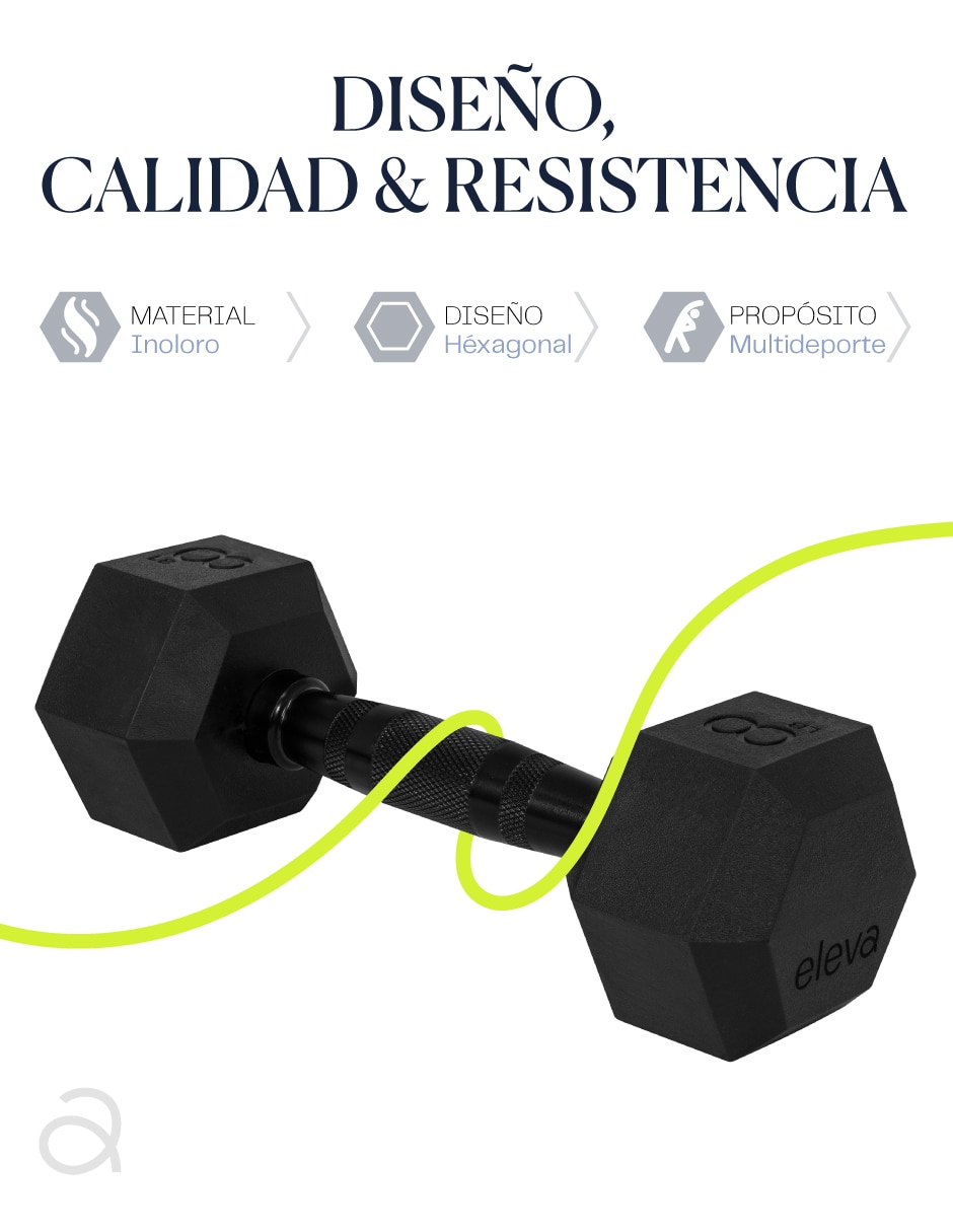 Set mancuernas de peso fijo 2