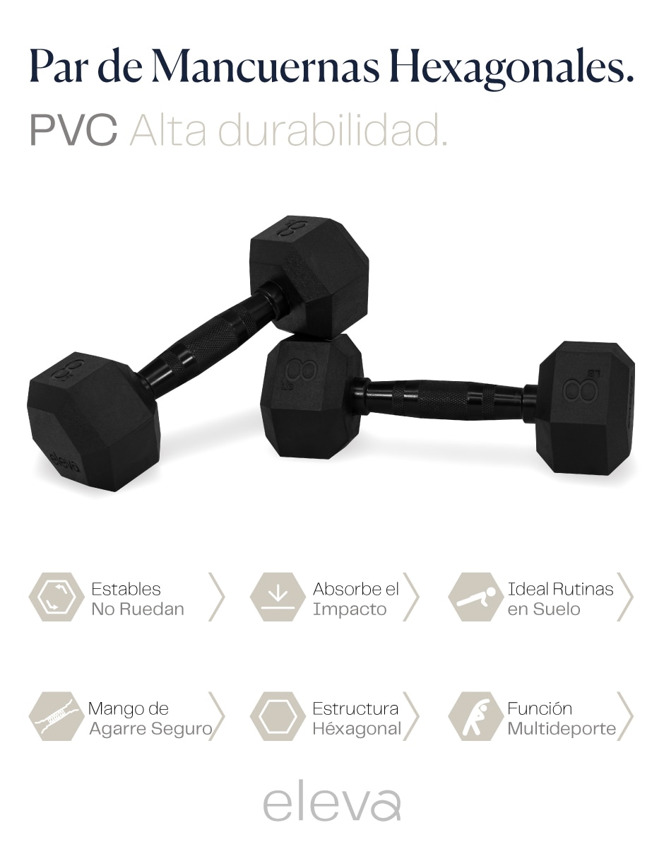 Set mancuernas de peso fijo 3
