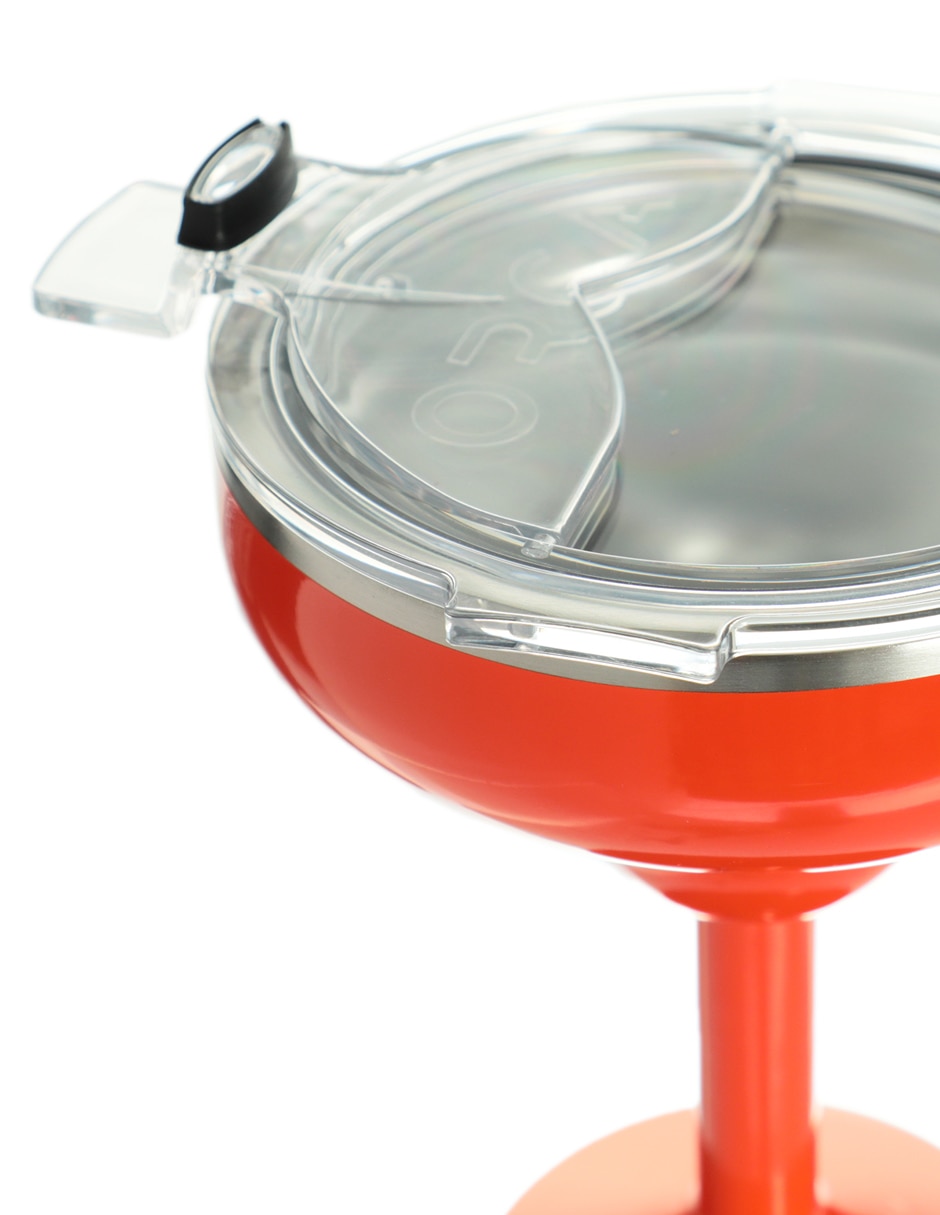 Termo Orca de acero inoxidable Chasertini con tapa push pull