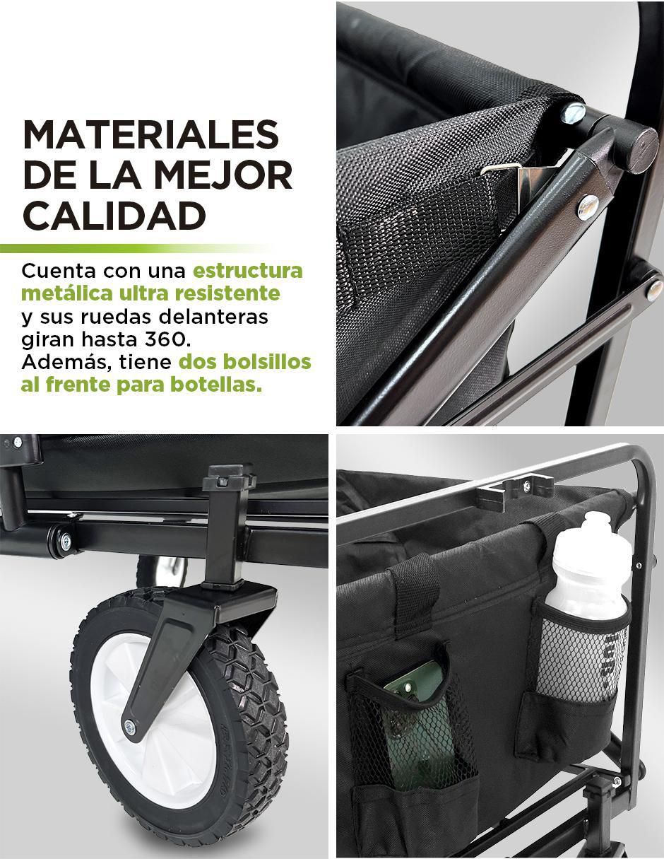 Carro vagón plegable 6