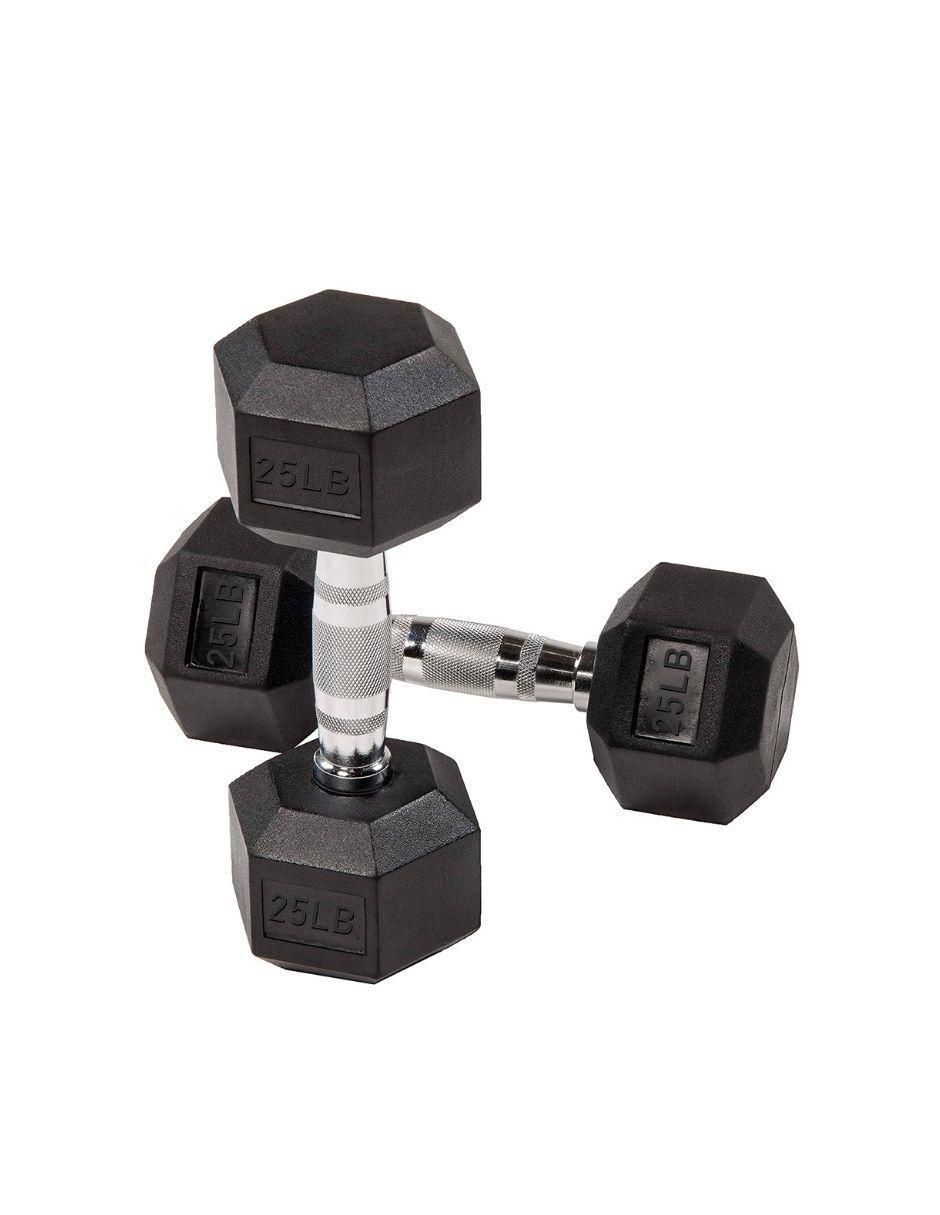 Set mancuernas de peso fijo 11.3 kg 2 piezas 3