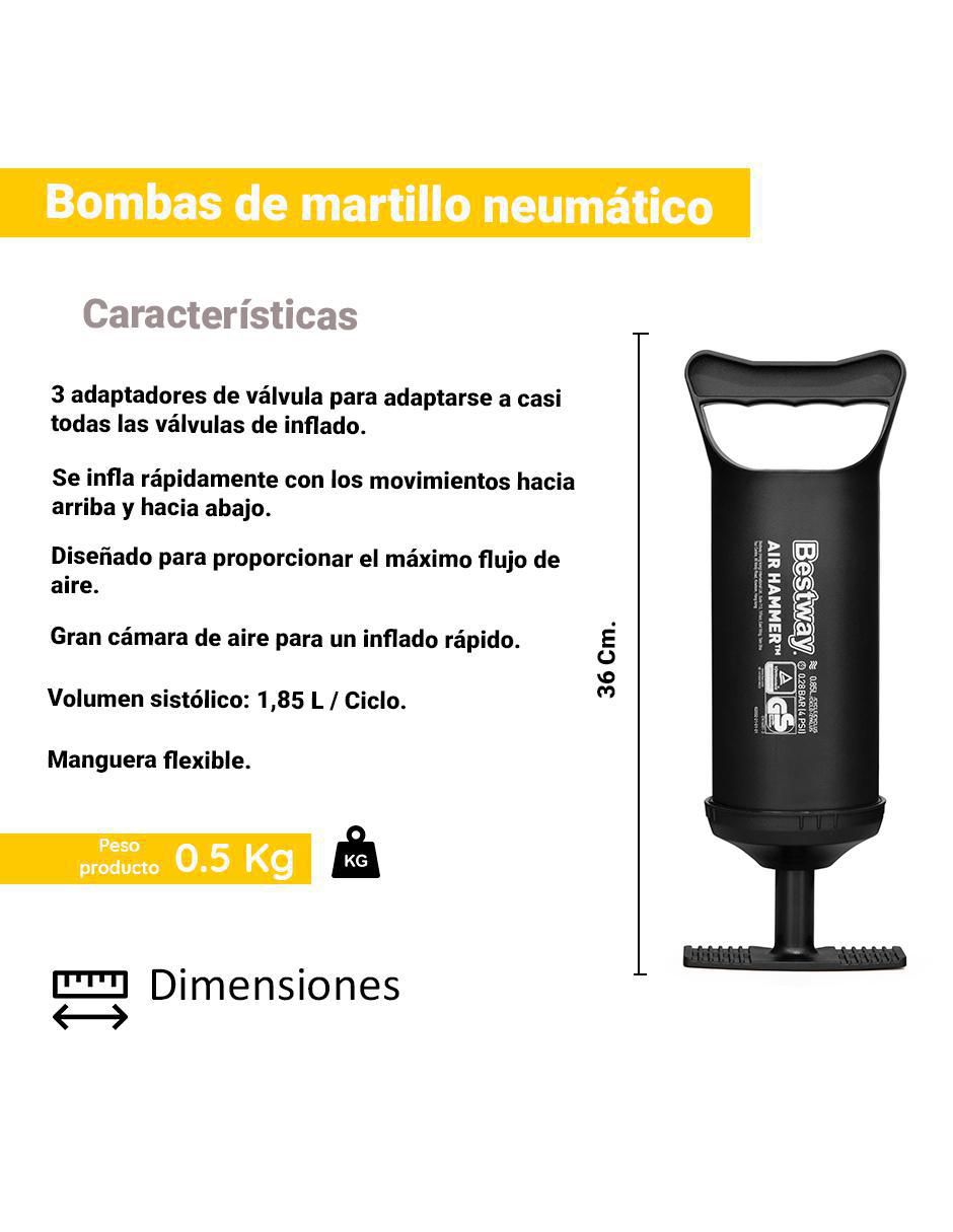 Bomba de aire manual para campismo 3