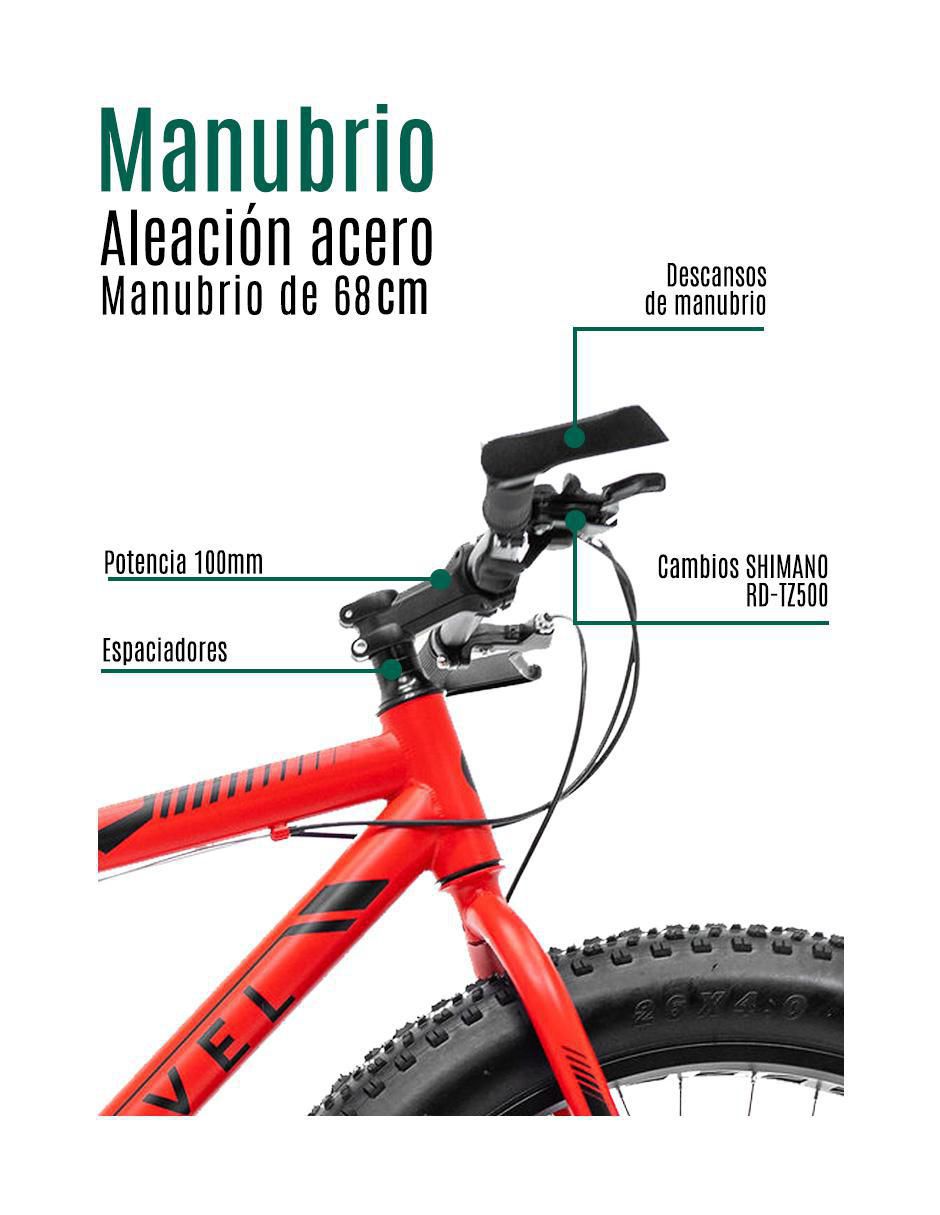 Bicicleta de montaña rodada 26 unisex 6