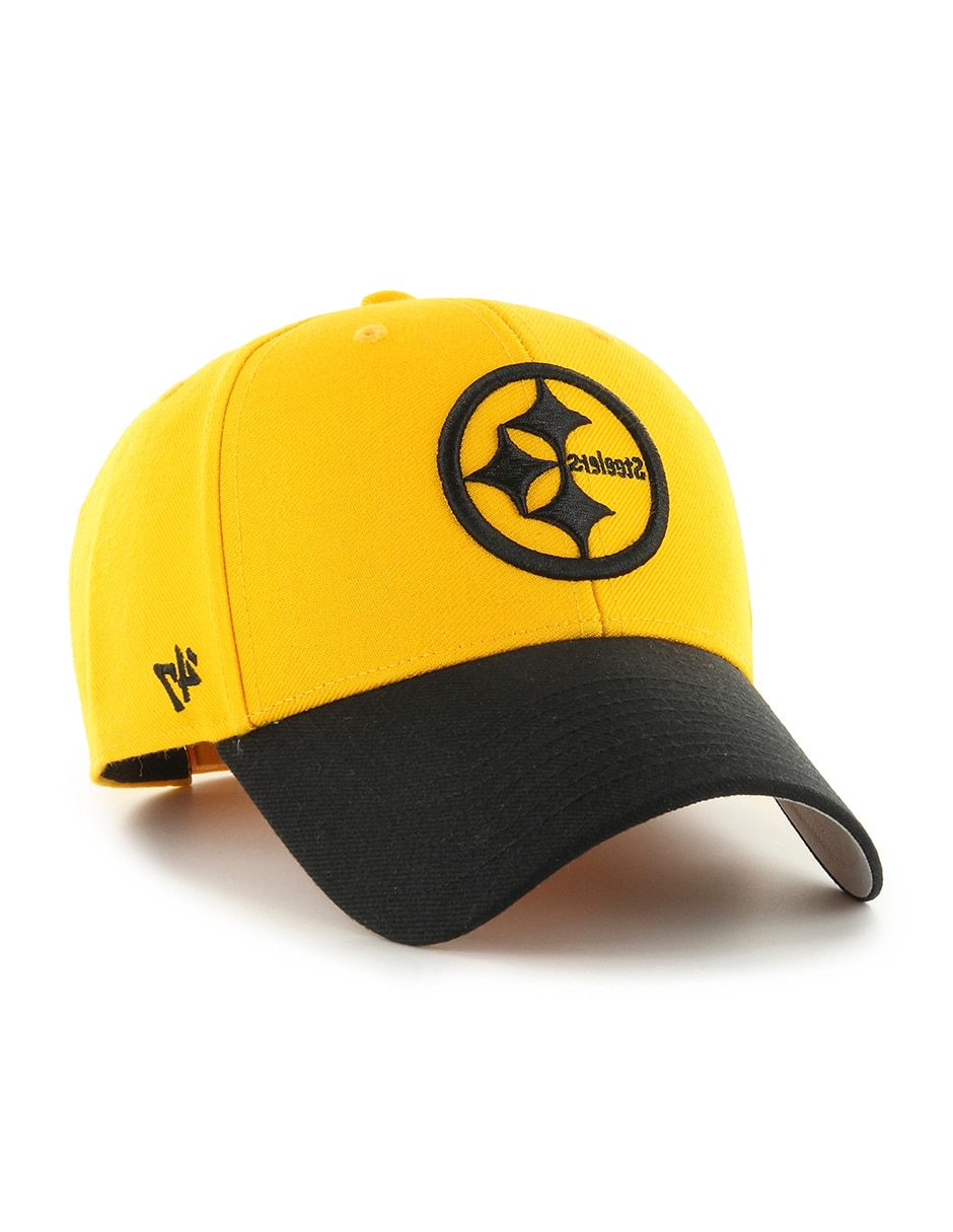 Gorra con visera curva velcro para fútbol americano Nfl Nfl Pittsburgh Steelers para adulto 2