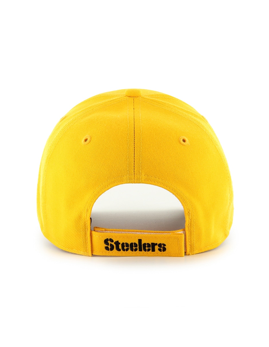 Gorra con visera curva velcro para fútbol americano Nfl Nfl Pittsburgh Steelers para adulto 3