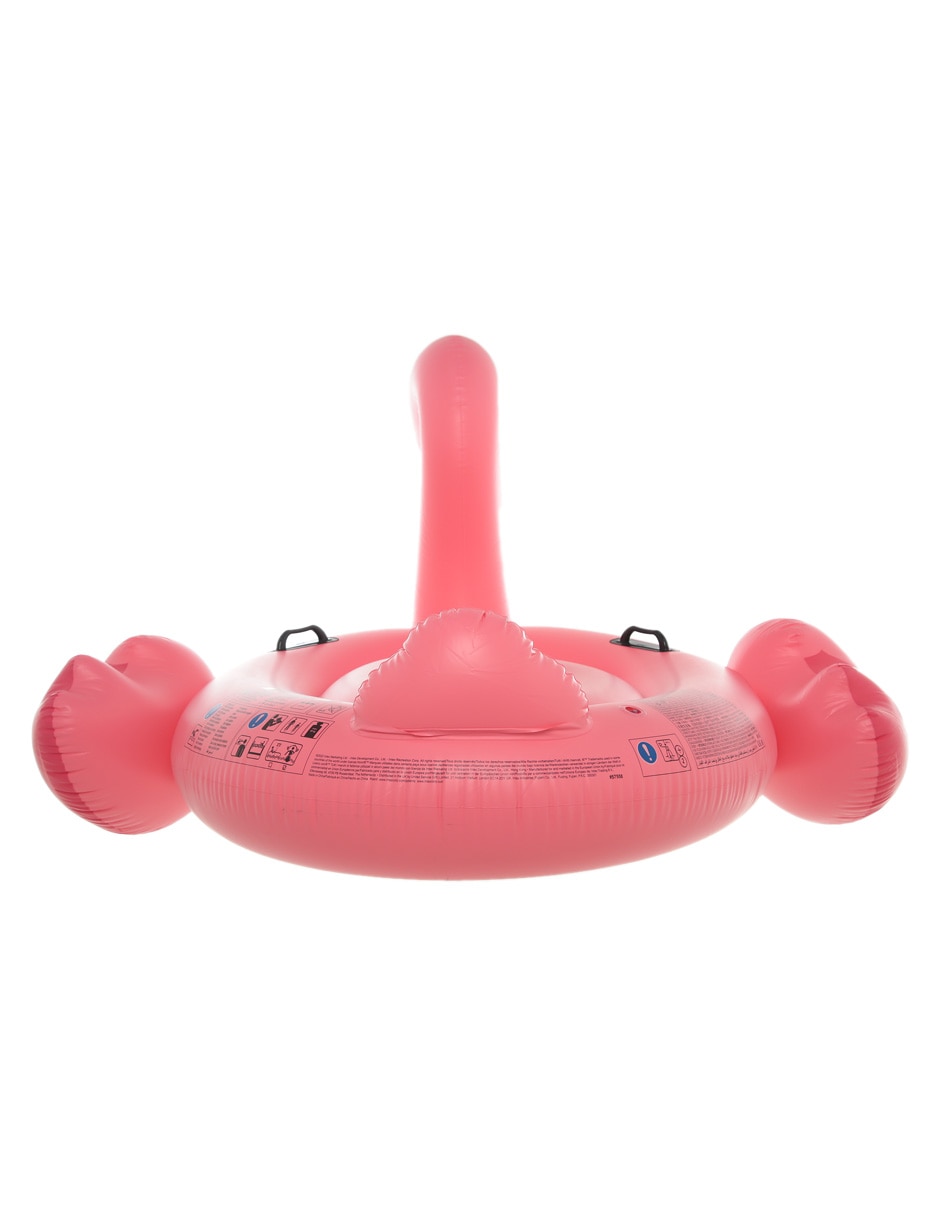 Inflable acuático forma de flamenco infantil 3