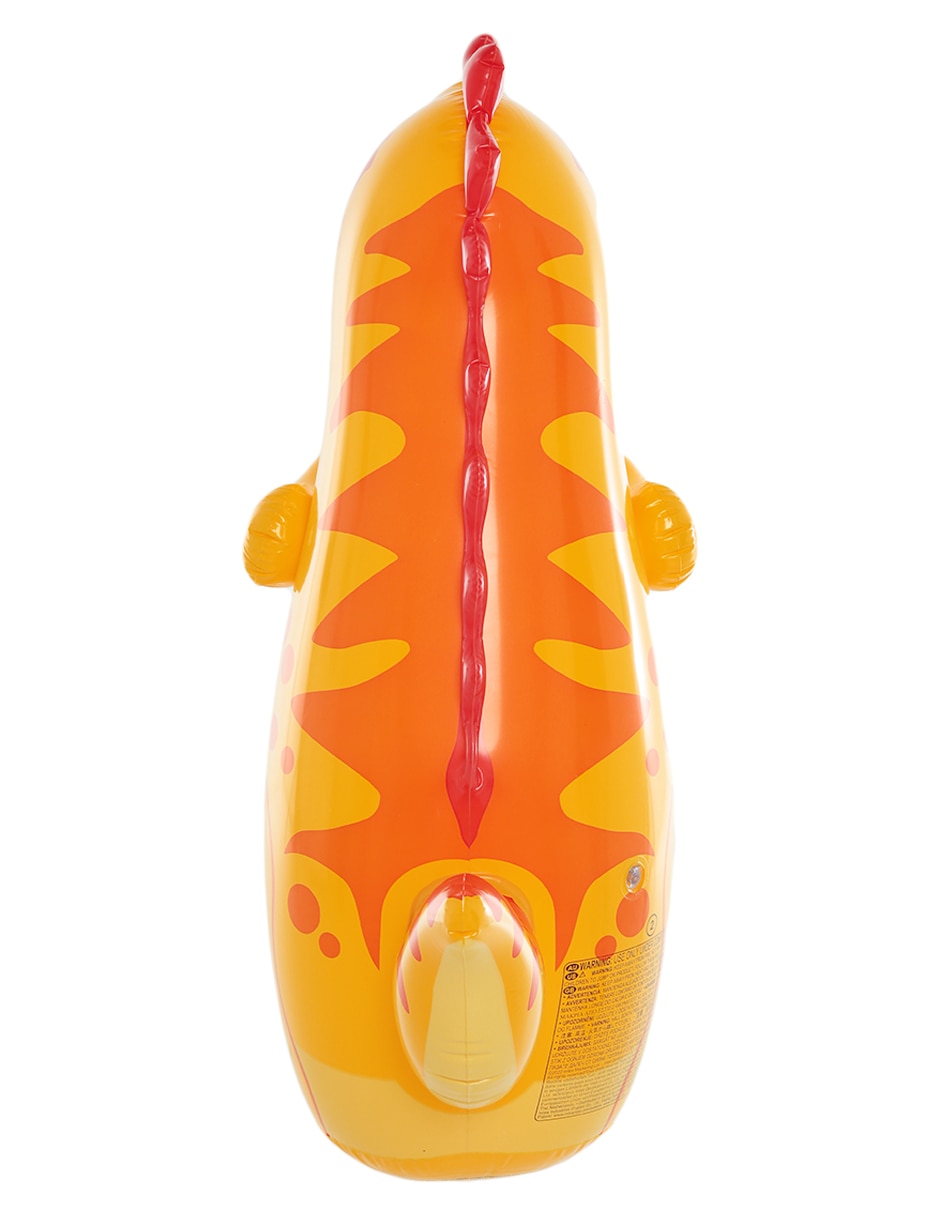 Inflable acuático forma de dinosaurio infantil 3