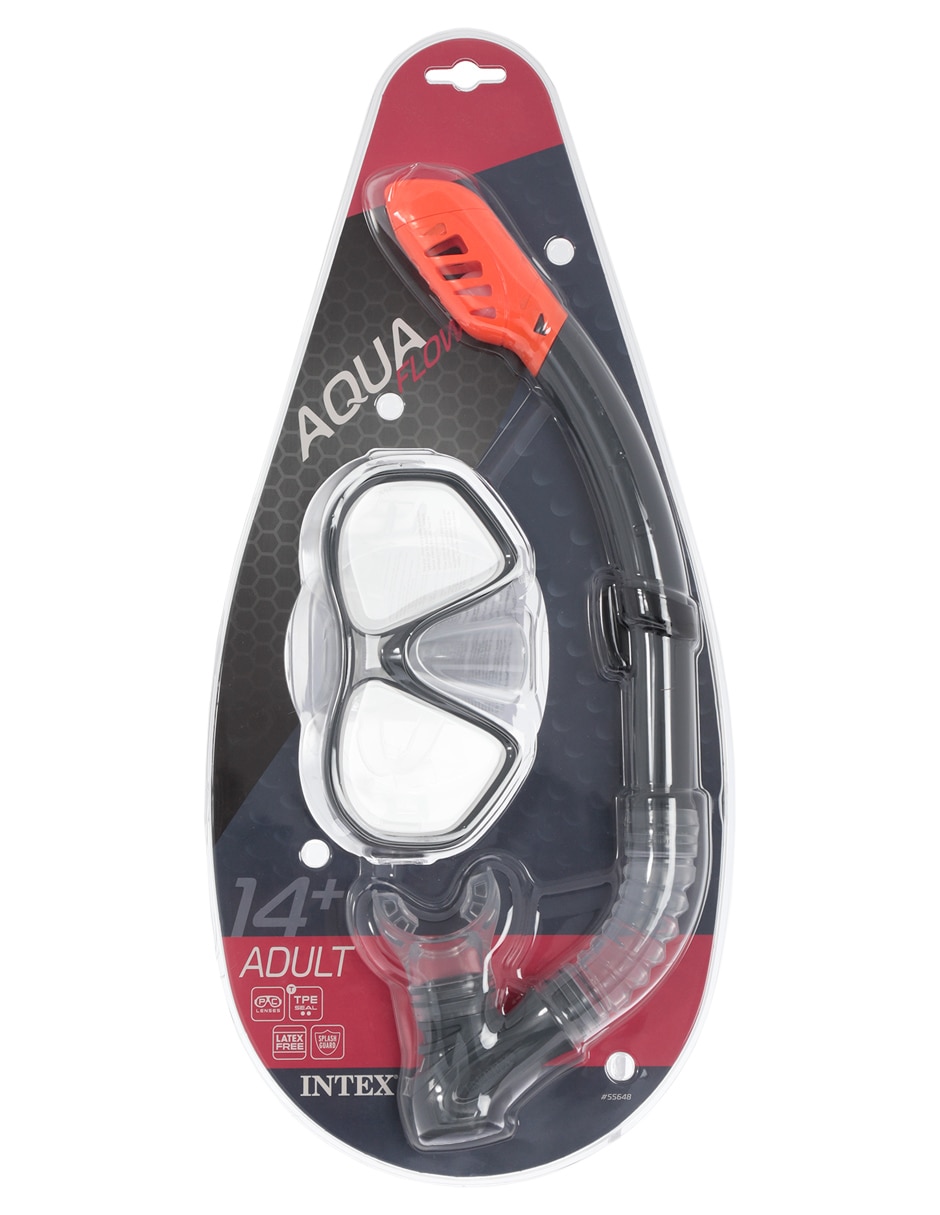 Tubo y gafas de snorkel para buceo 7