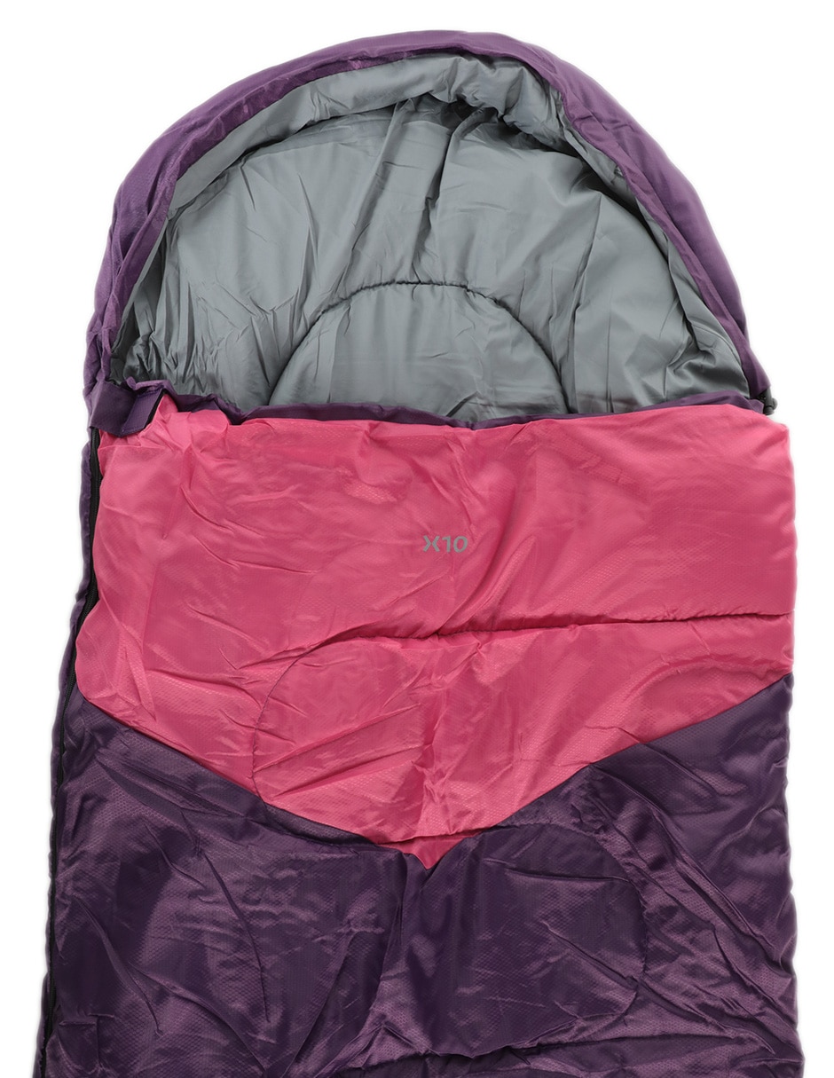 BOLSA DE DORMIR X10 POLIÉSTER, MORADO