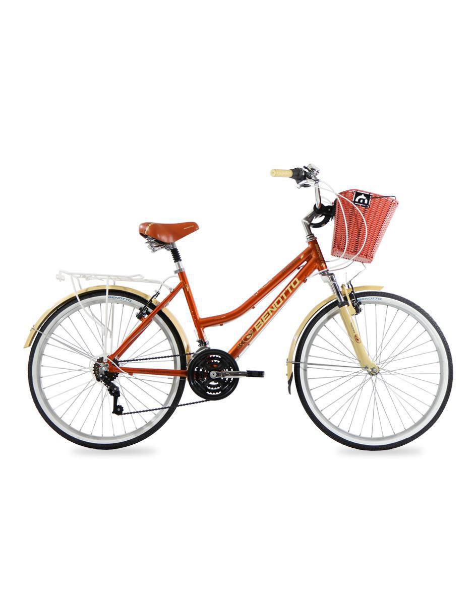 Bicicleta urbana rodada 26 Moorea para mujer