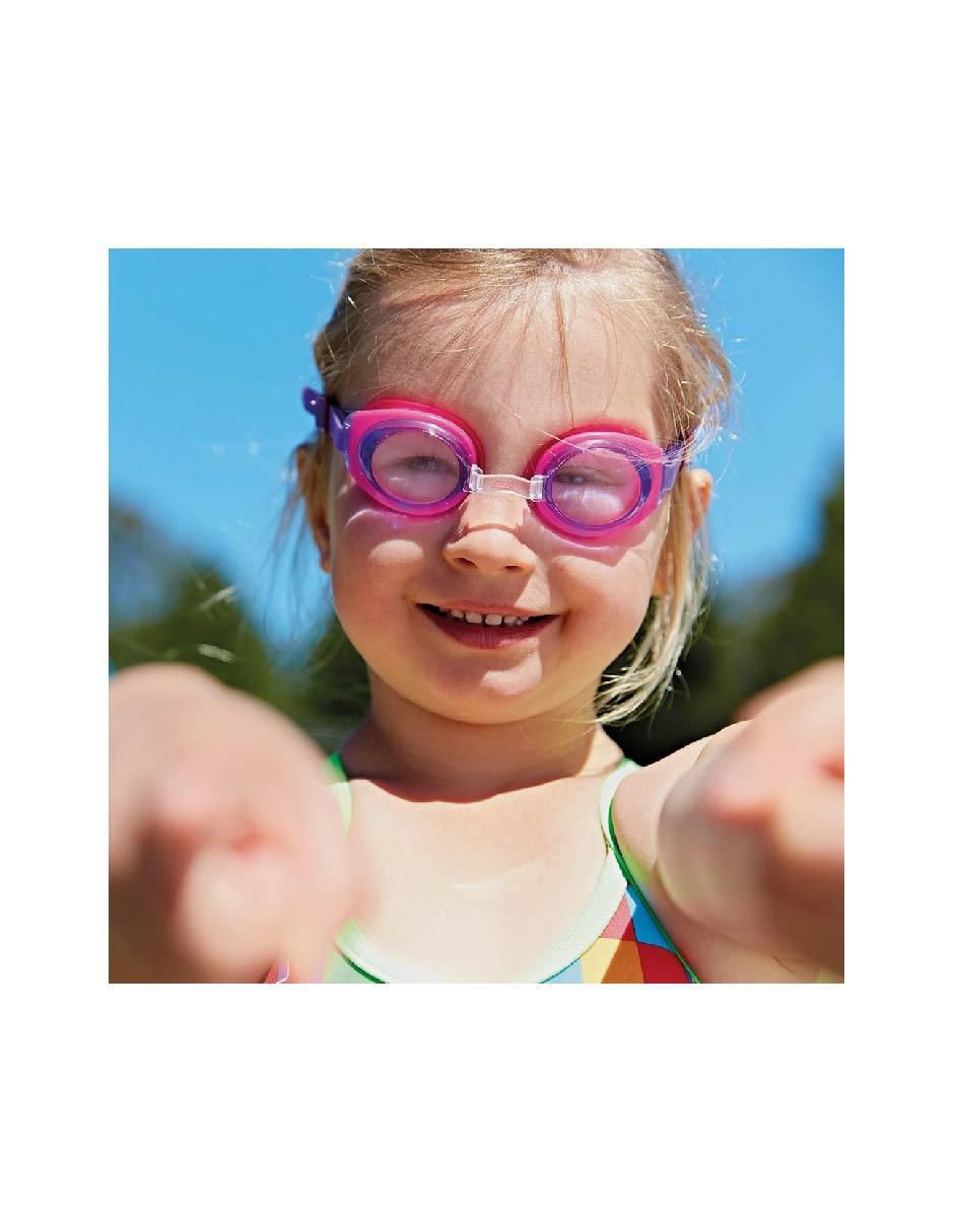 Goggles tintadas para natación infantil unisex 6