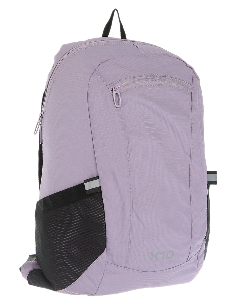 MOCHILA X10 SINTÉTICO, MORADO