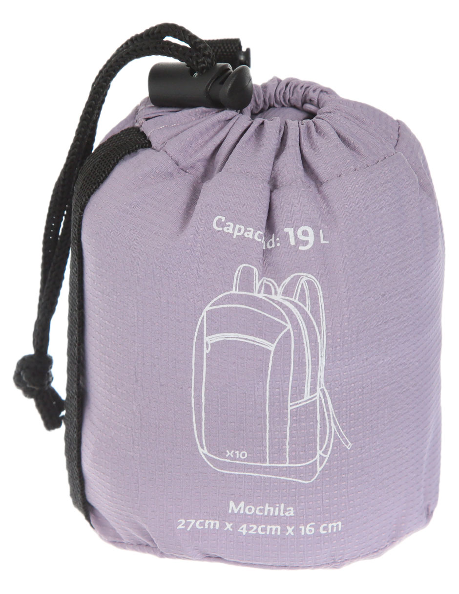 MOCHILA X10 SINTÉTICO, MORADO
