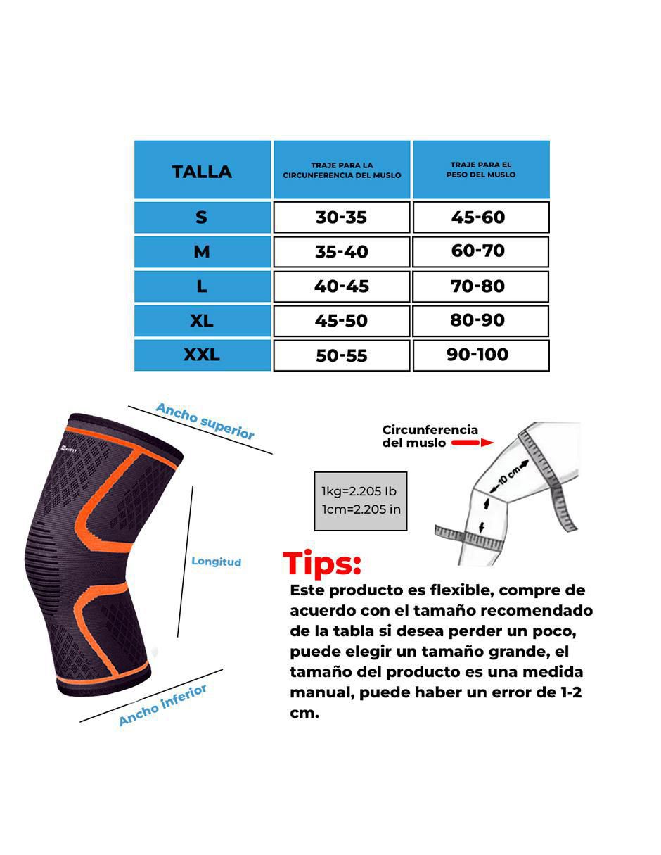 Rodillera de nylon 4